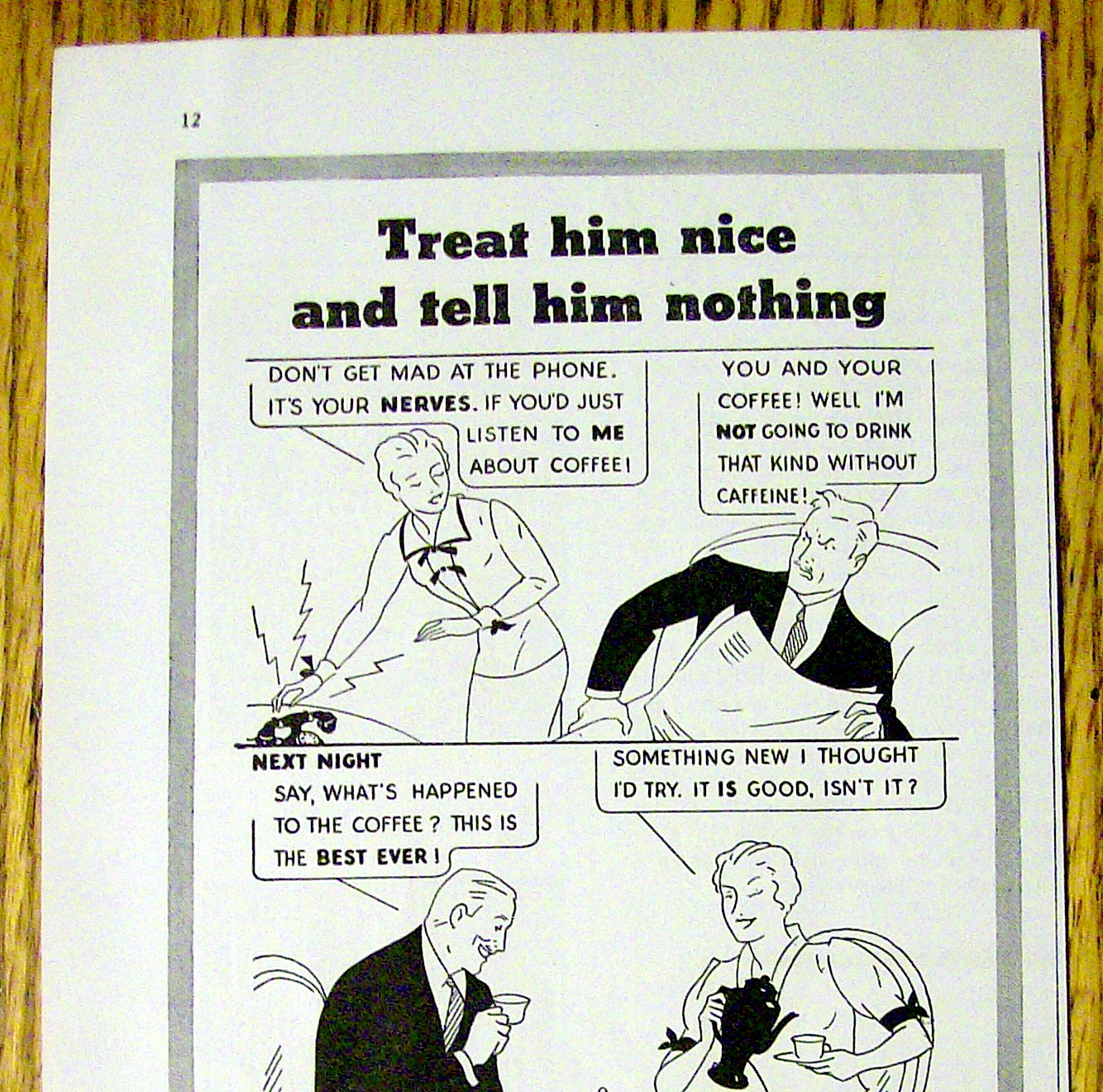 1937 Kellogg's Kaffee Hag Coffee
