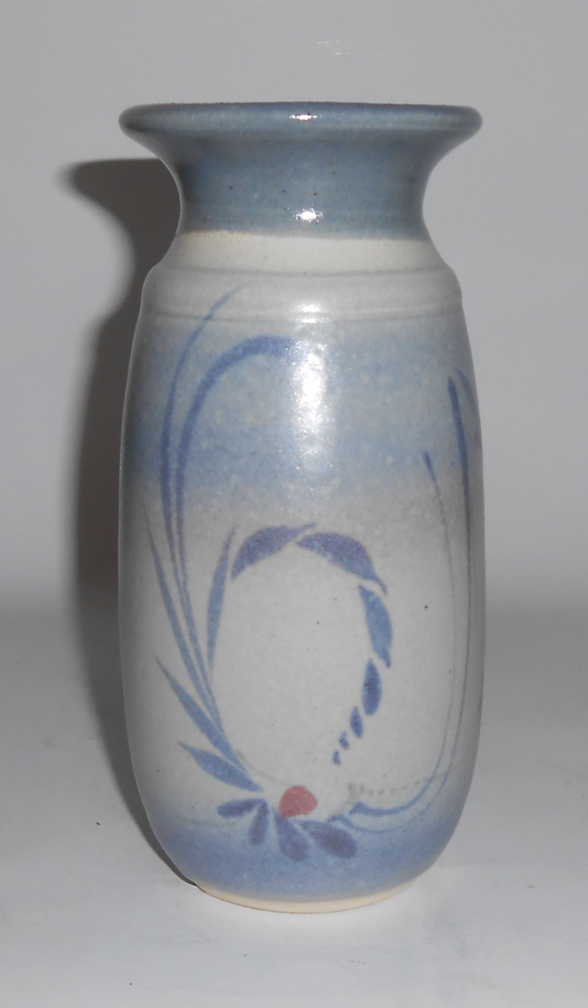 Westlin Studio Pottery Tacoma Washington Floral Vase
