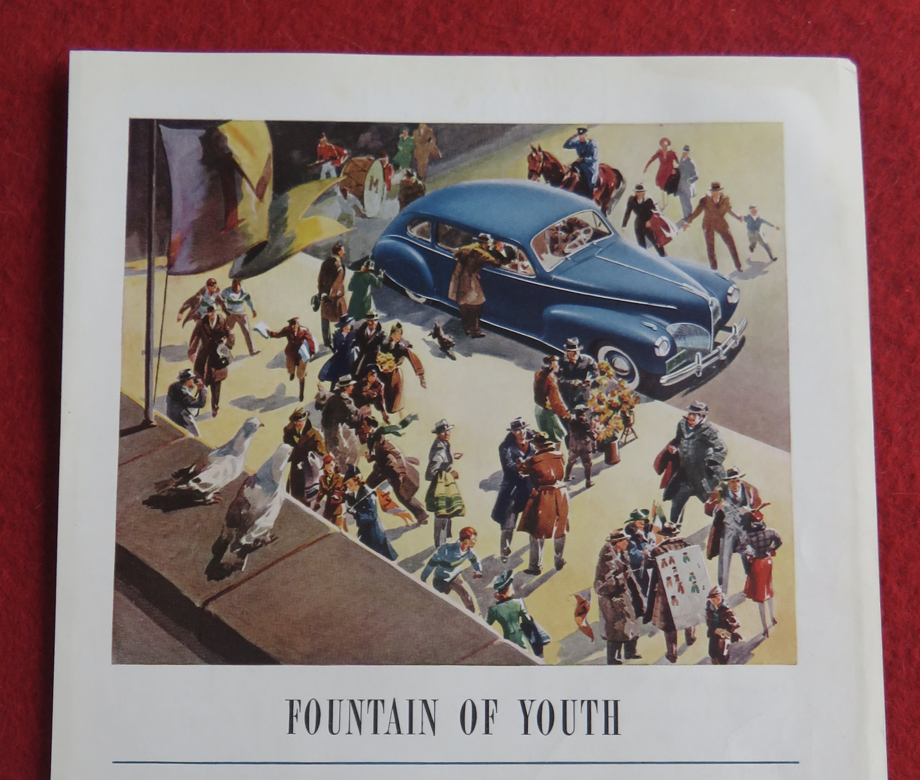 1940 Lincoln Zephyr with the Fountain of Youth