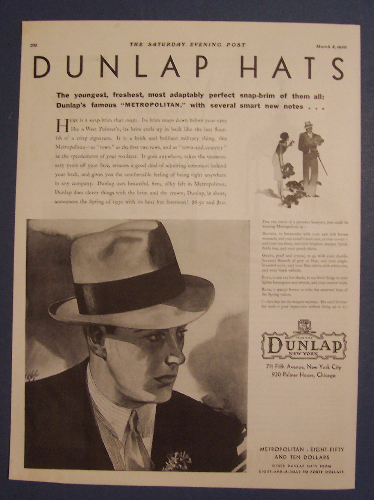 1930  Dunlap  Hats