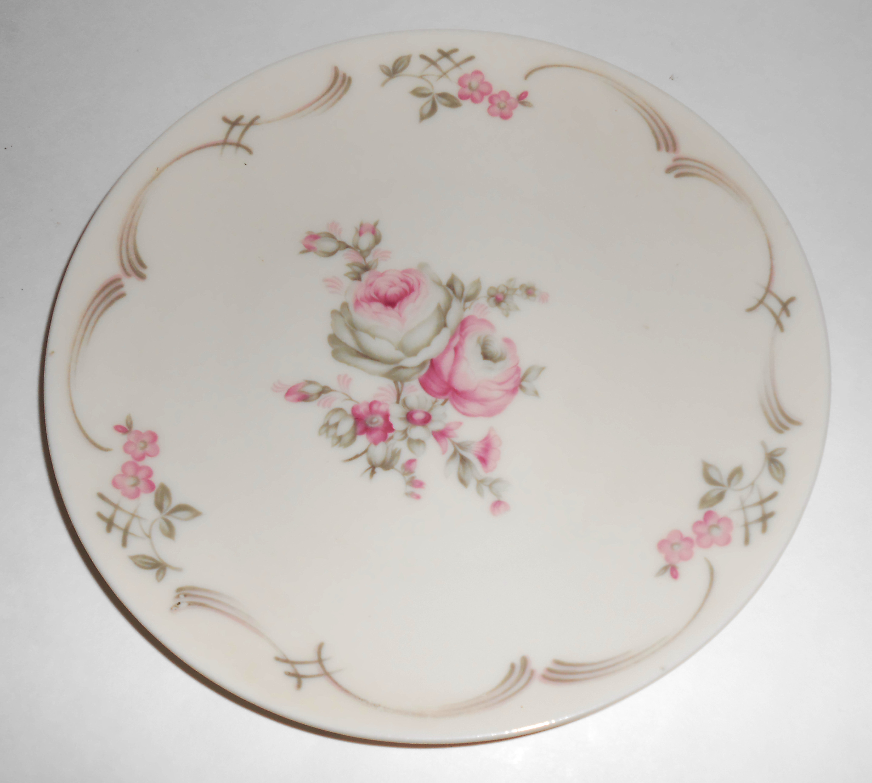Castleton China Porcelain Belrose Dessert Plate