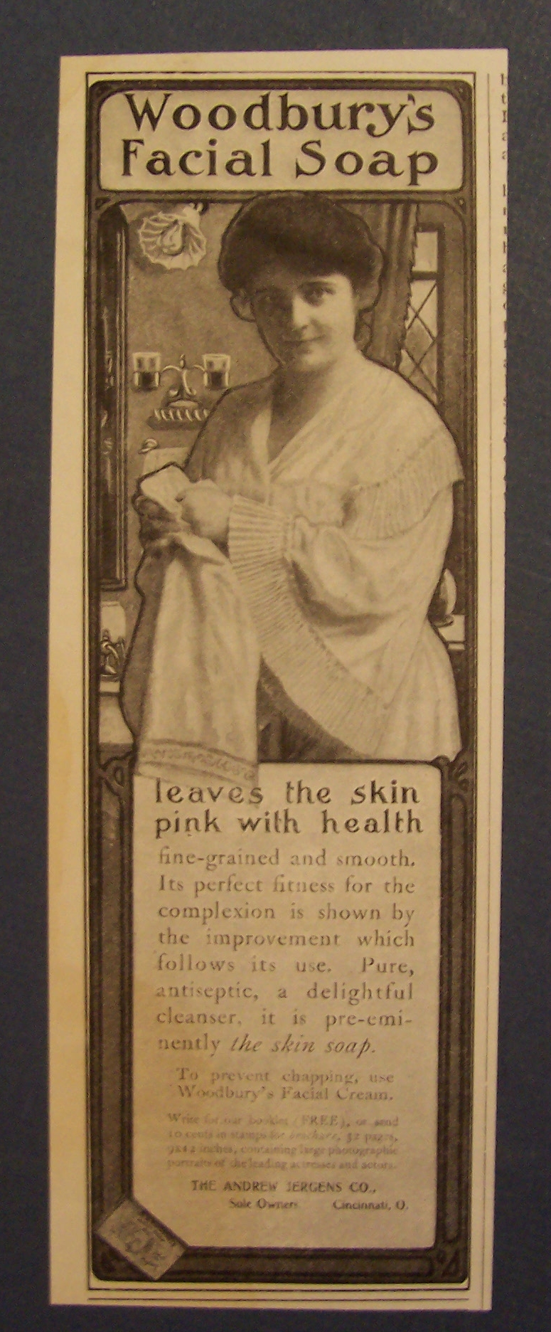 1904  Woodbury  Facial  Soap