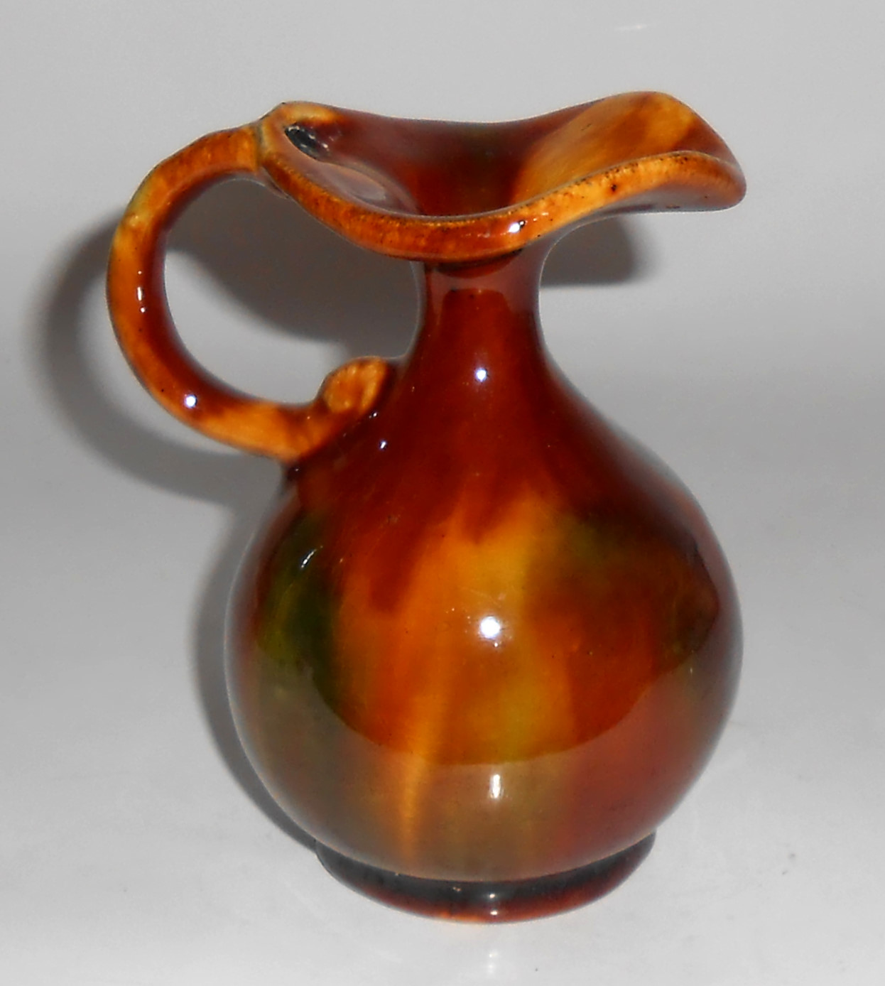 Cambridge Art Pottery Standard Glaze Flared Rim Ewer