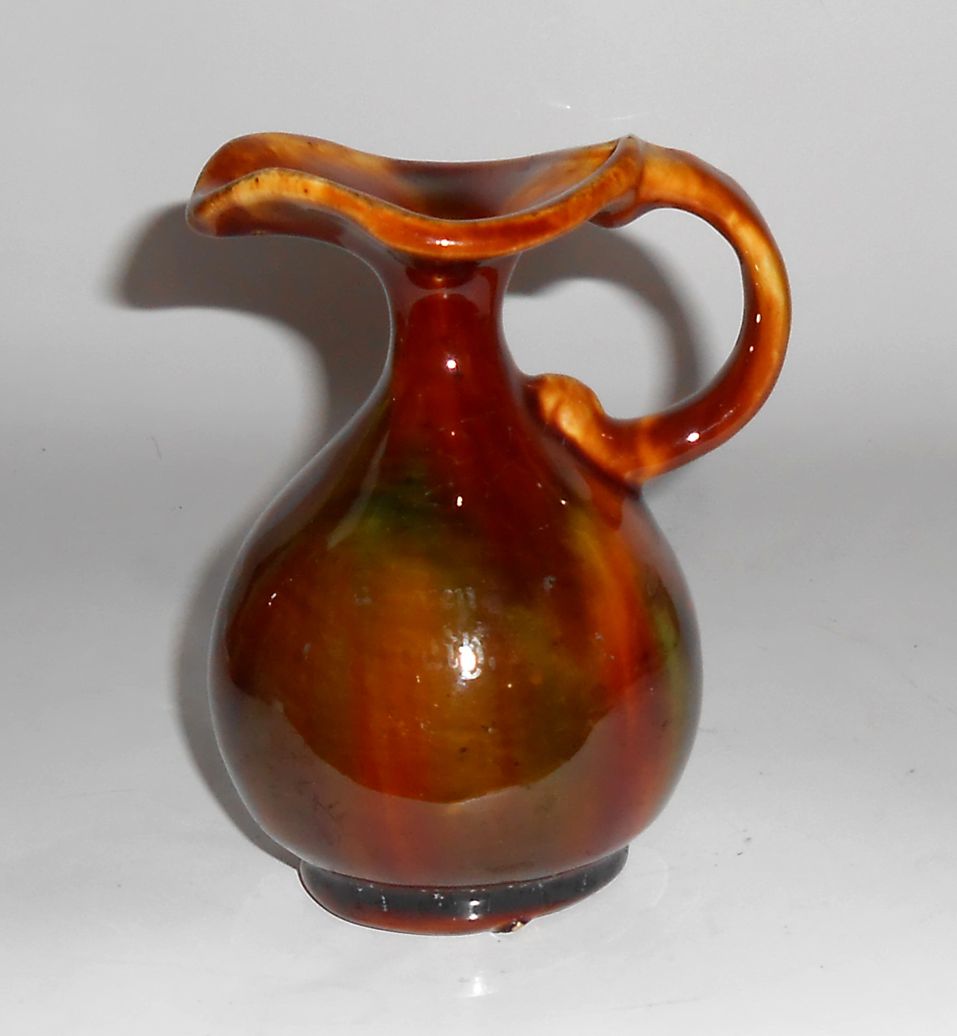 Cambridge Art Pottery Standard Glaze Flared Rim Ewer