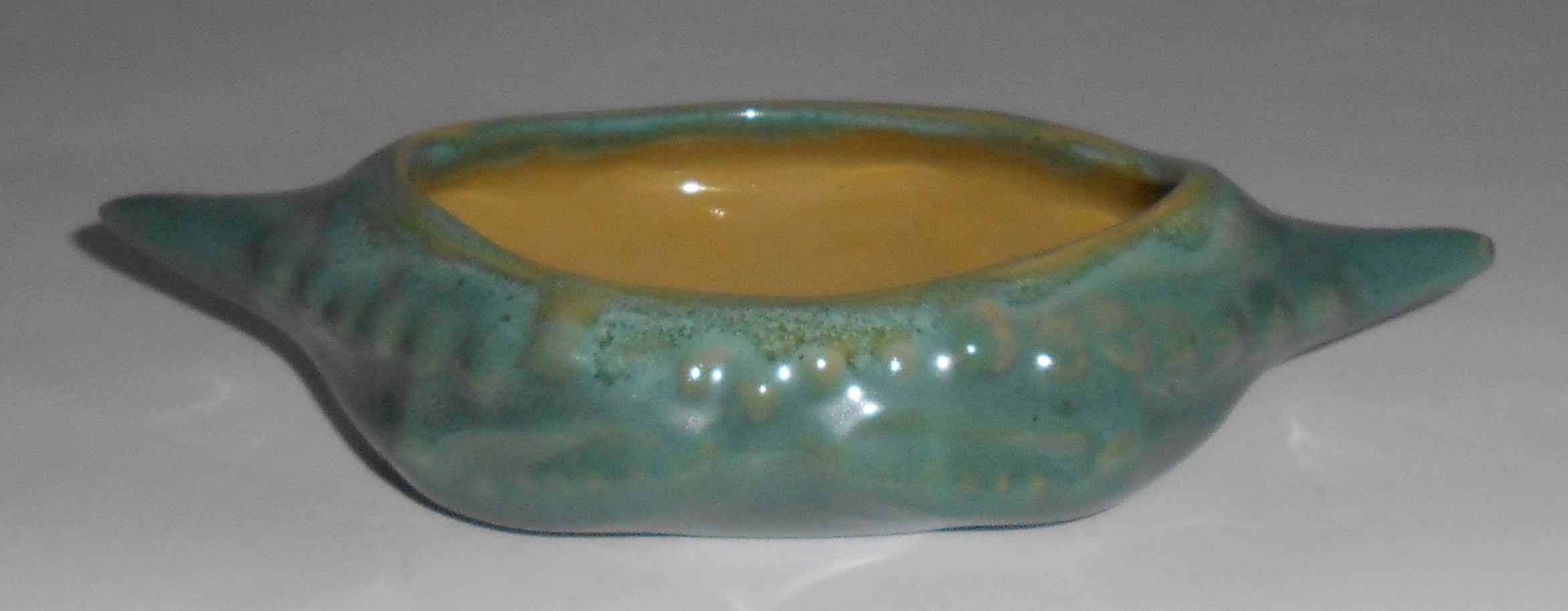 Dickota Art Pottery Crab Dish! MINT