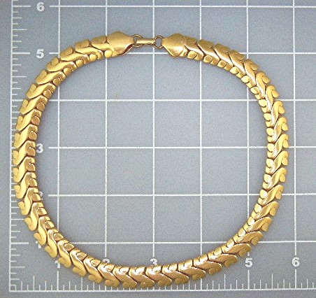 NAPIER Gold  Leaves Necklace Pat Pending
