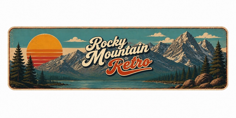 Rocky Mountain Retro banner