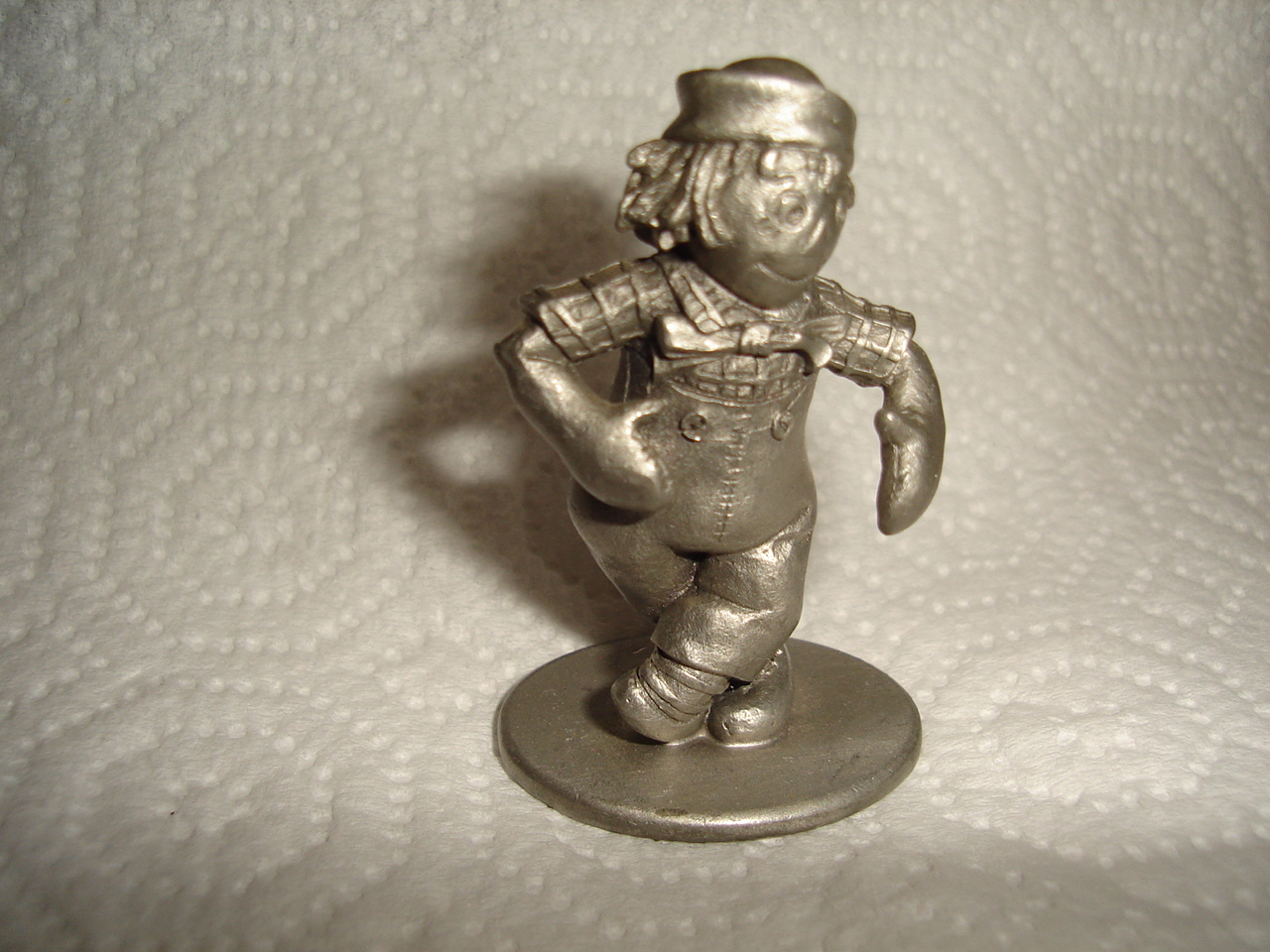 Schmid Pewter raggedy Andy Figurine