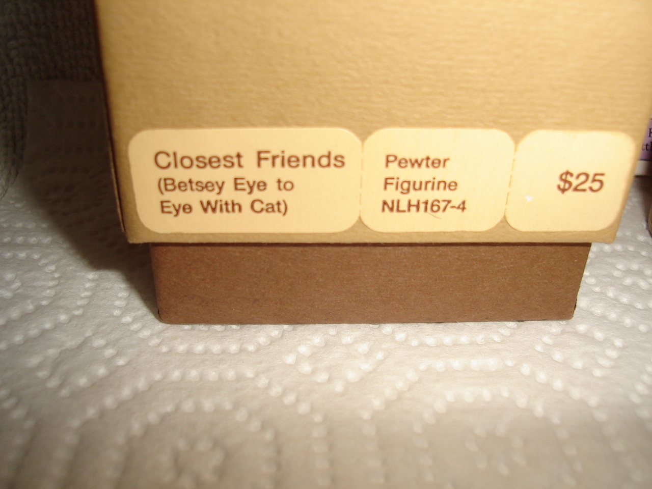 Hallmark Little Gallery Pewter Betsey Clark