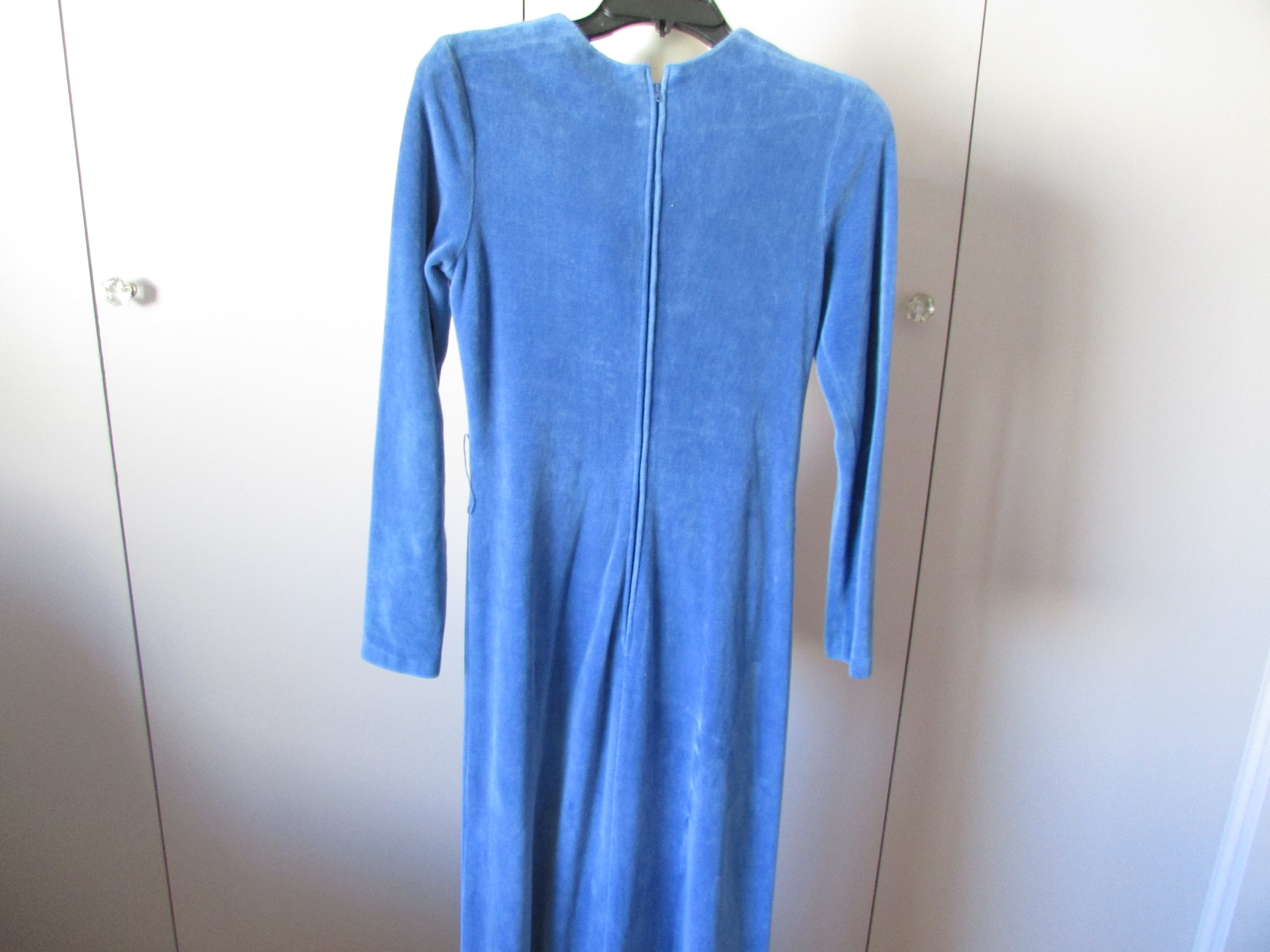 Mr. Boot Paneled Velvet Maxi