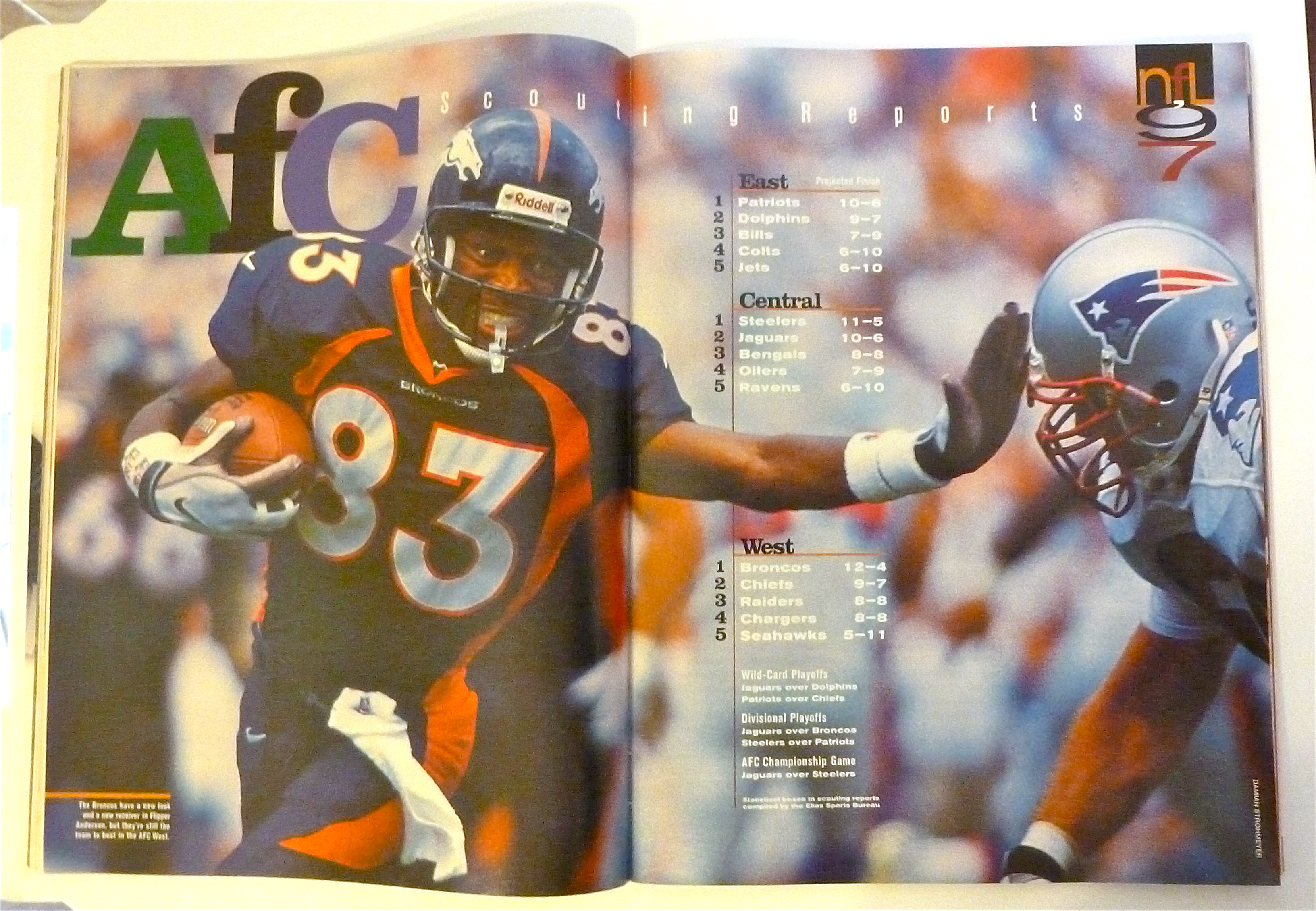 Sports Illustrated Magazine-September 1, 1997-NFL '97