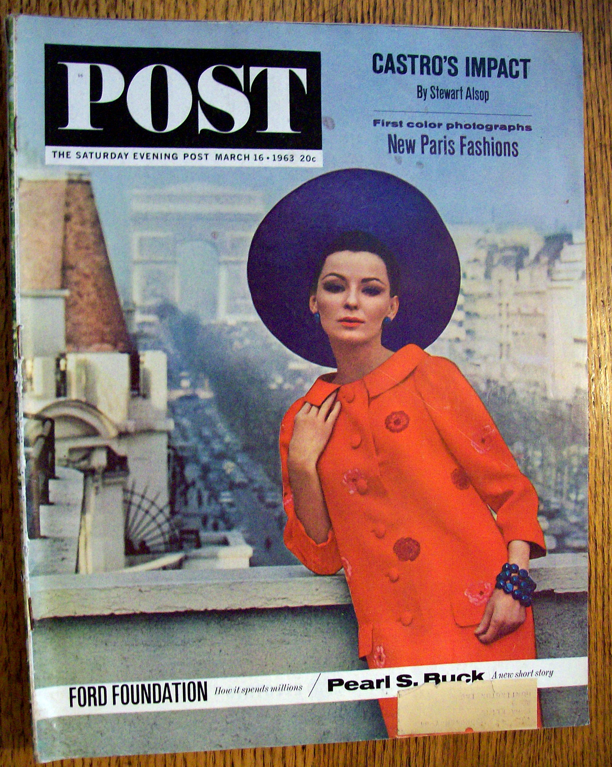 Saturday Evening Post Magazine - March 16, 1963