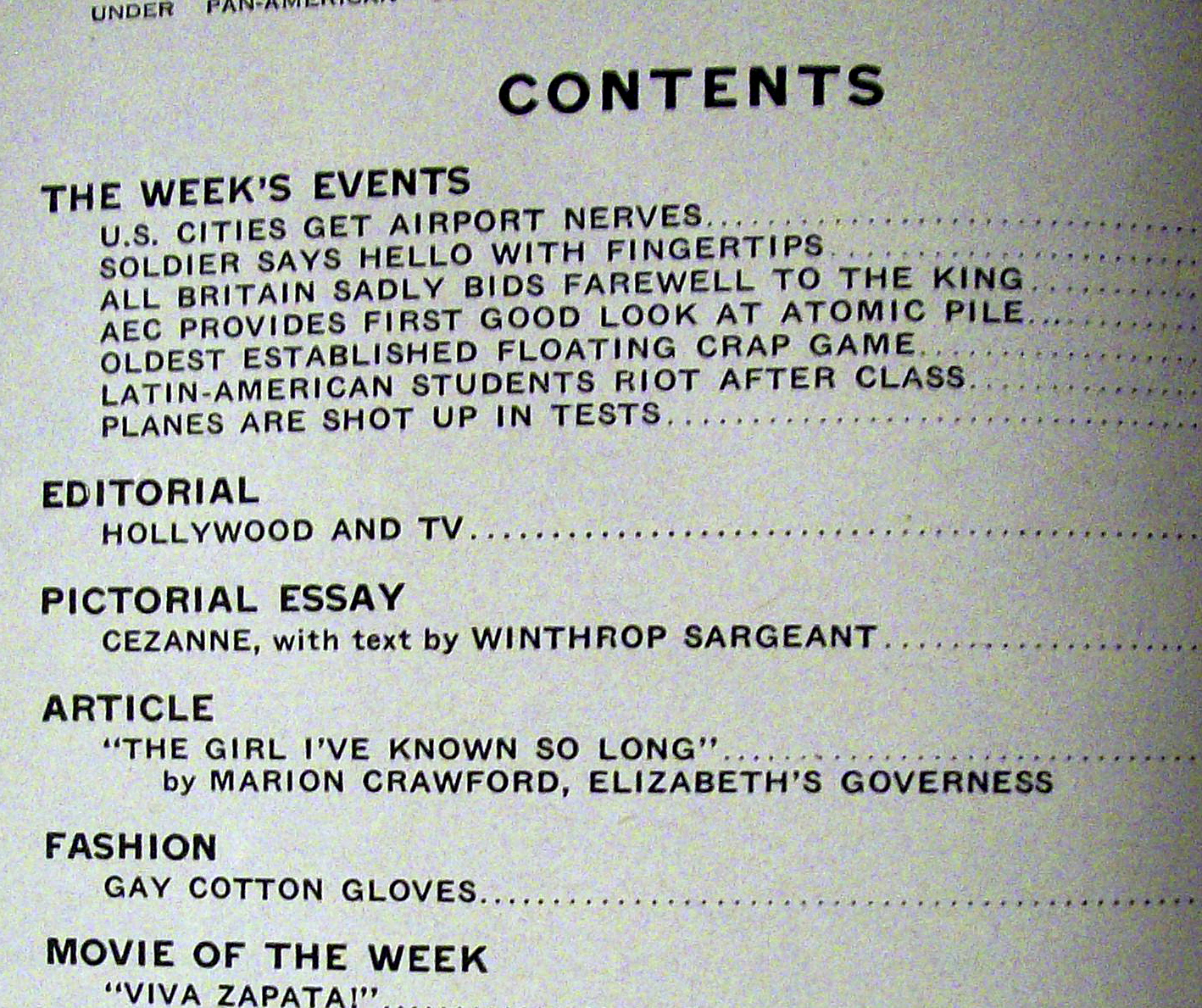 Life Magazine - February 25, 1952 - News In Gloves