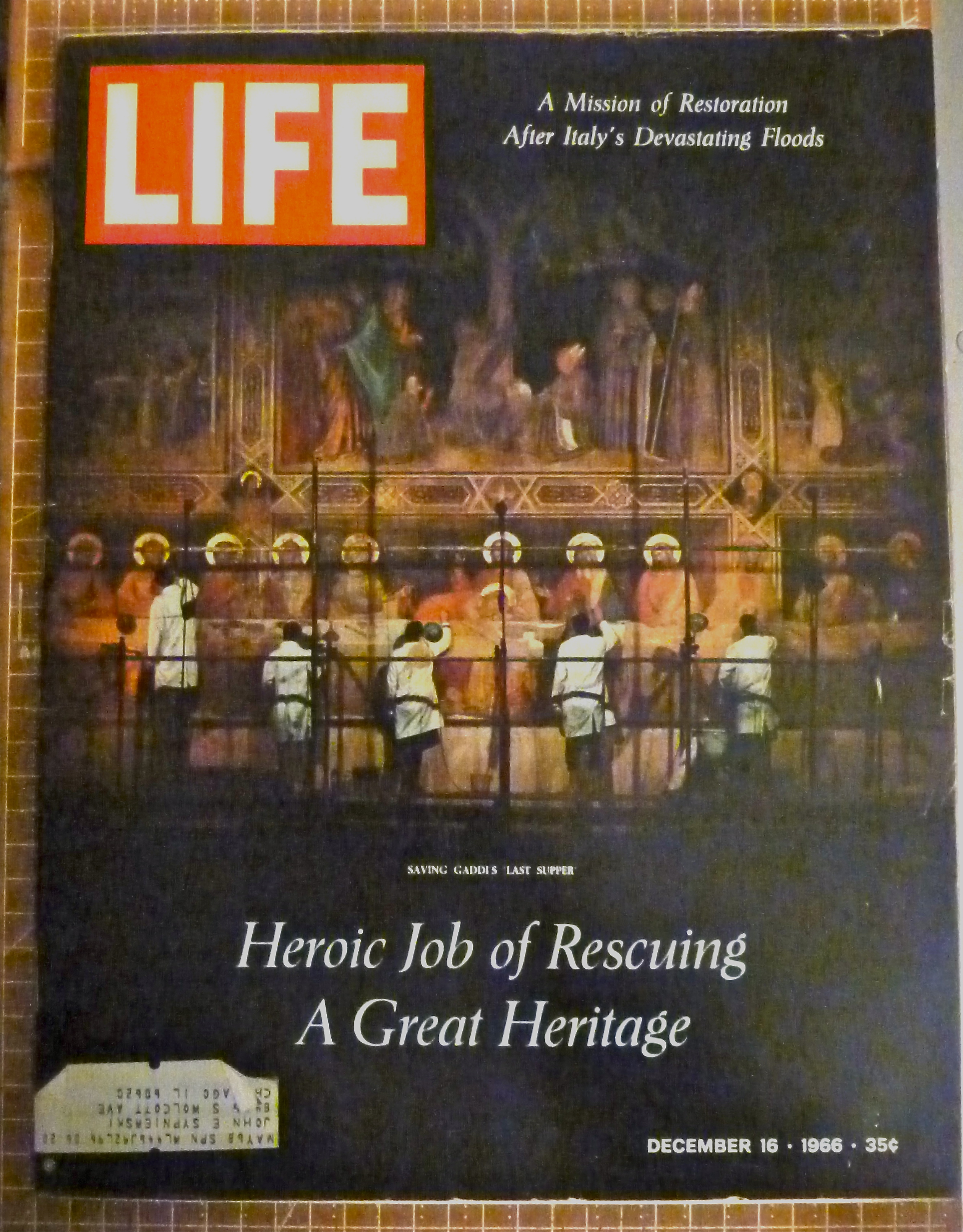 Life Magazine December 16, 1966 Heroic Job Of Rescuing