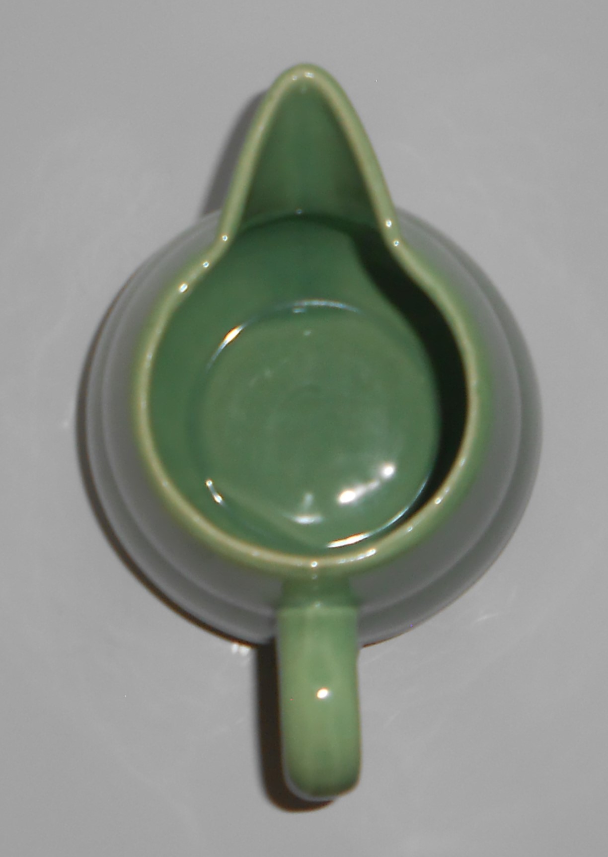 VINTAGE Bauer Pottery Gloss Pastel Kitchen Ware Lt. Gre