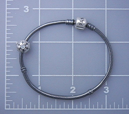 Pandora Sterling Silver Bracelet 1 Bead