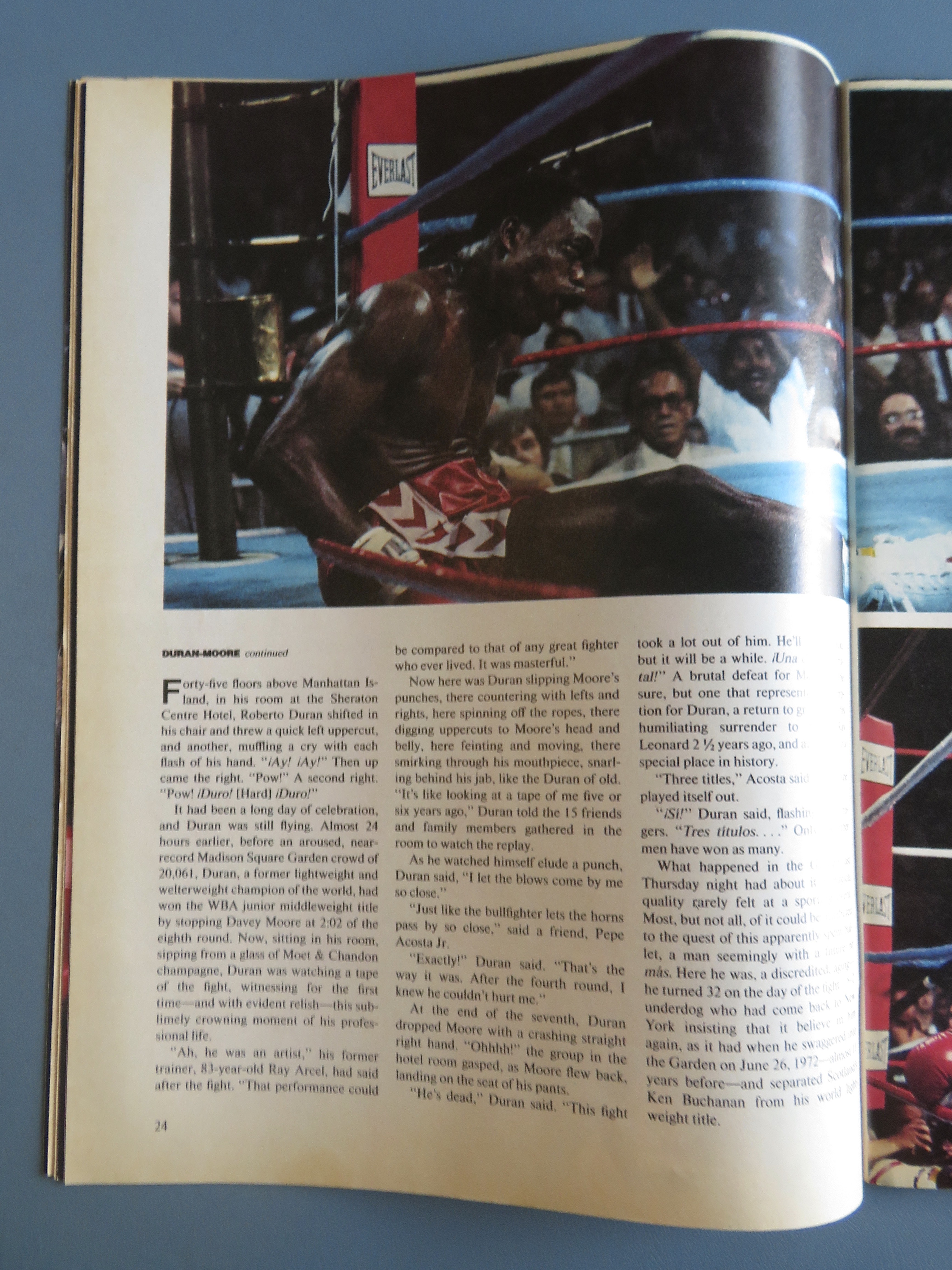 Sports Illustrated Magazine-June 27, 1983-Roberto Duran