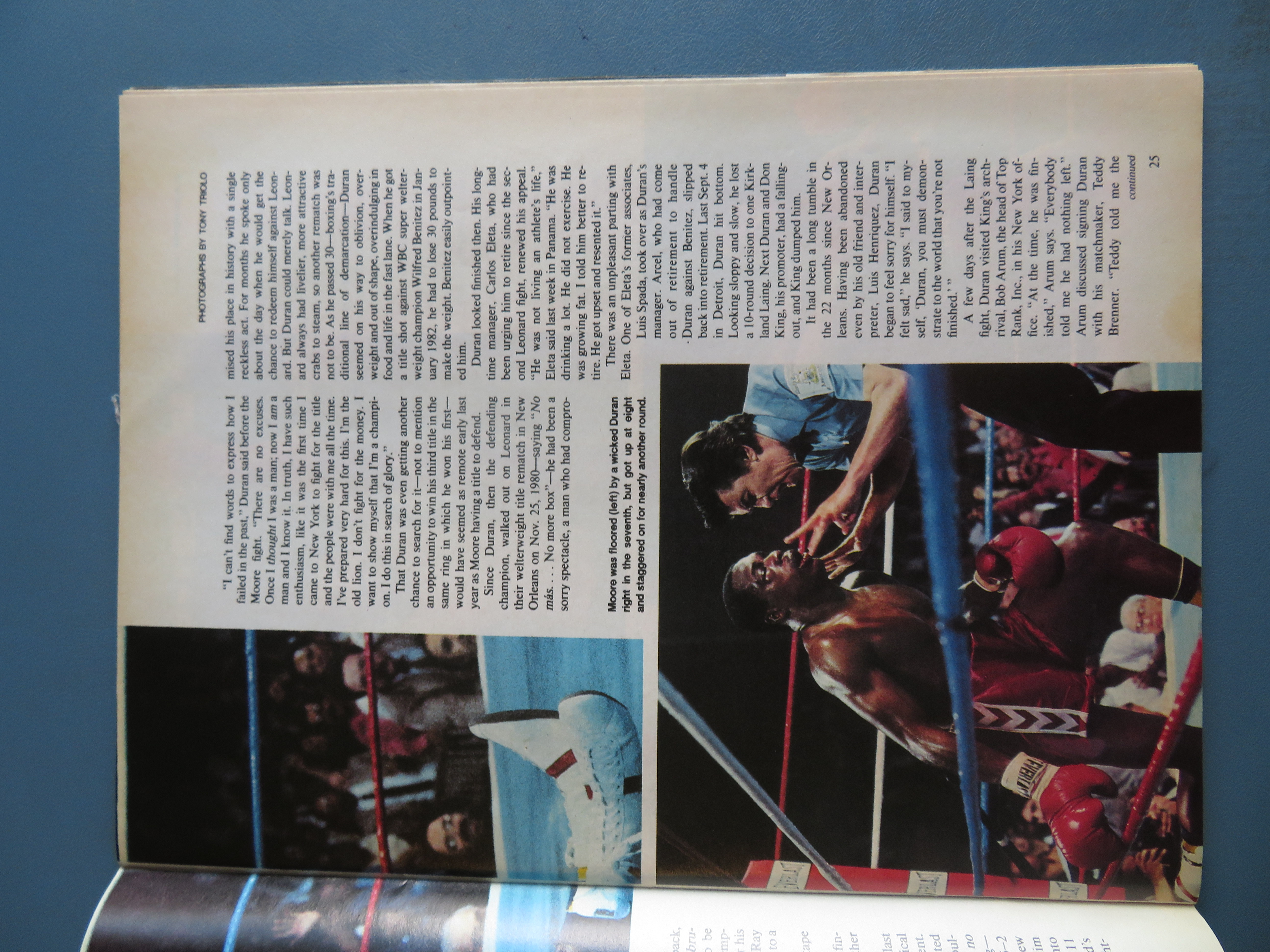 Sports Illustrated Magazine-June 27, 1983-Roberto Duran
