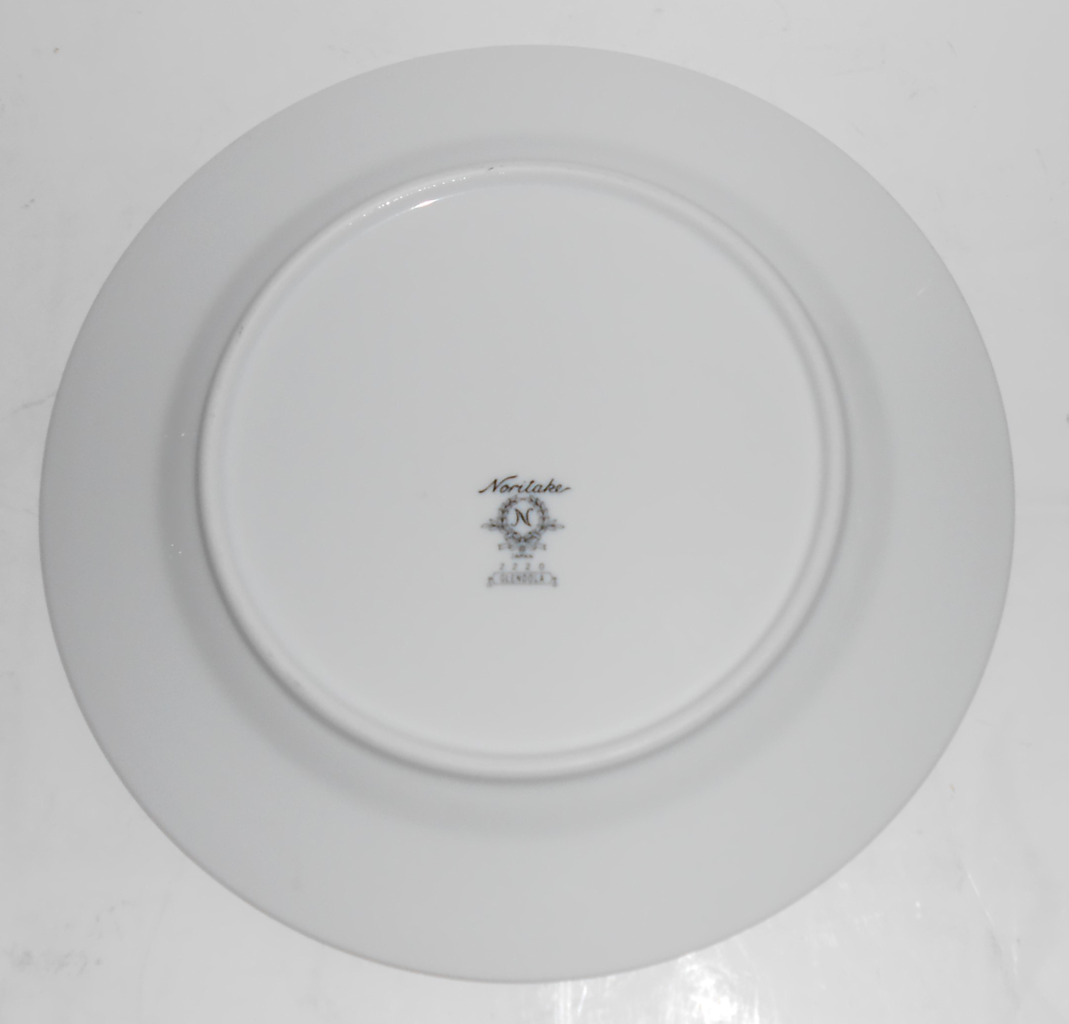 Noritake China Porcelain Glendola 2220 Gold Salad Plate
