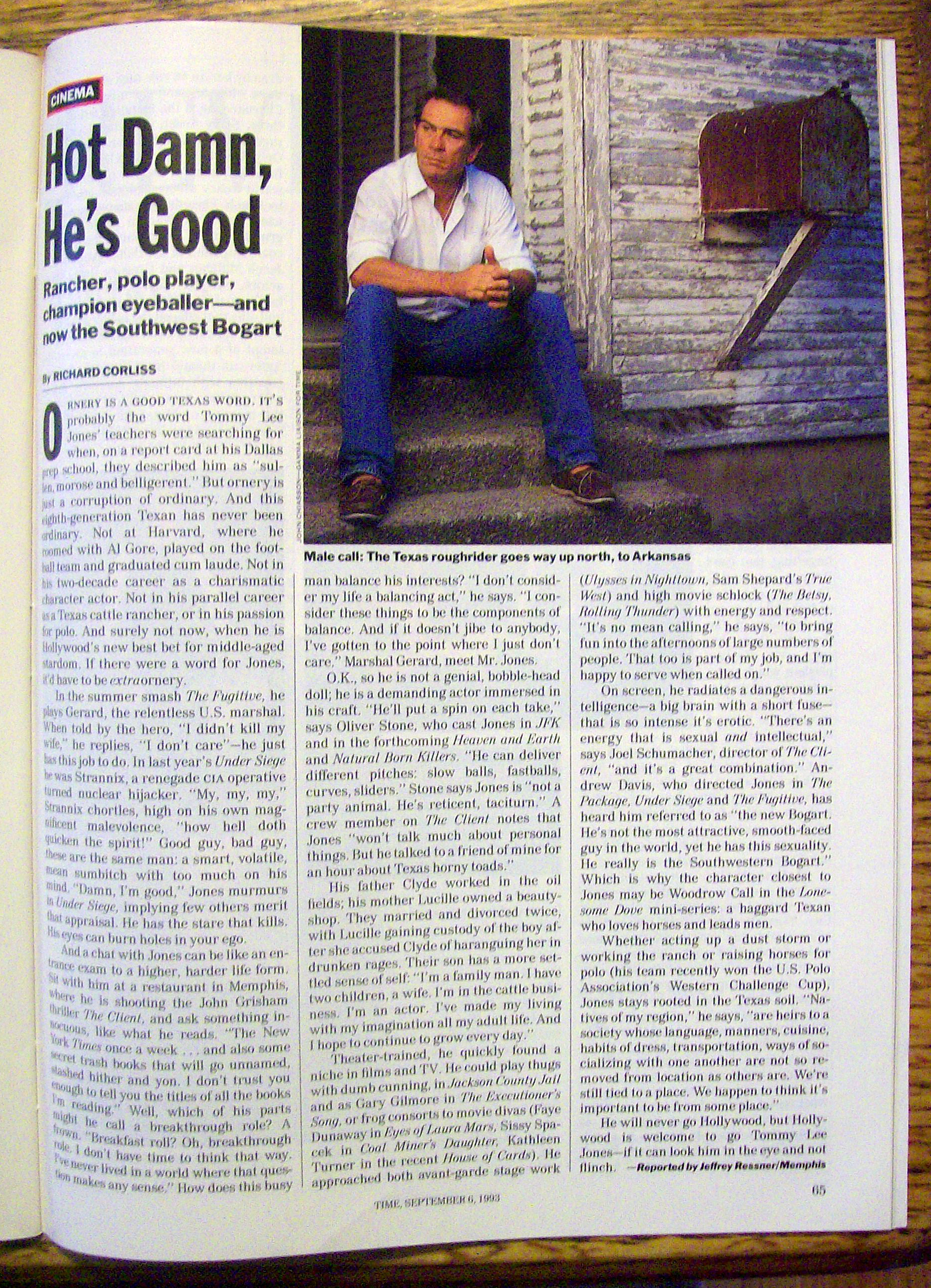 Time Magazine-September 6, 1993-Boom Time In Rockies