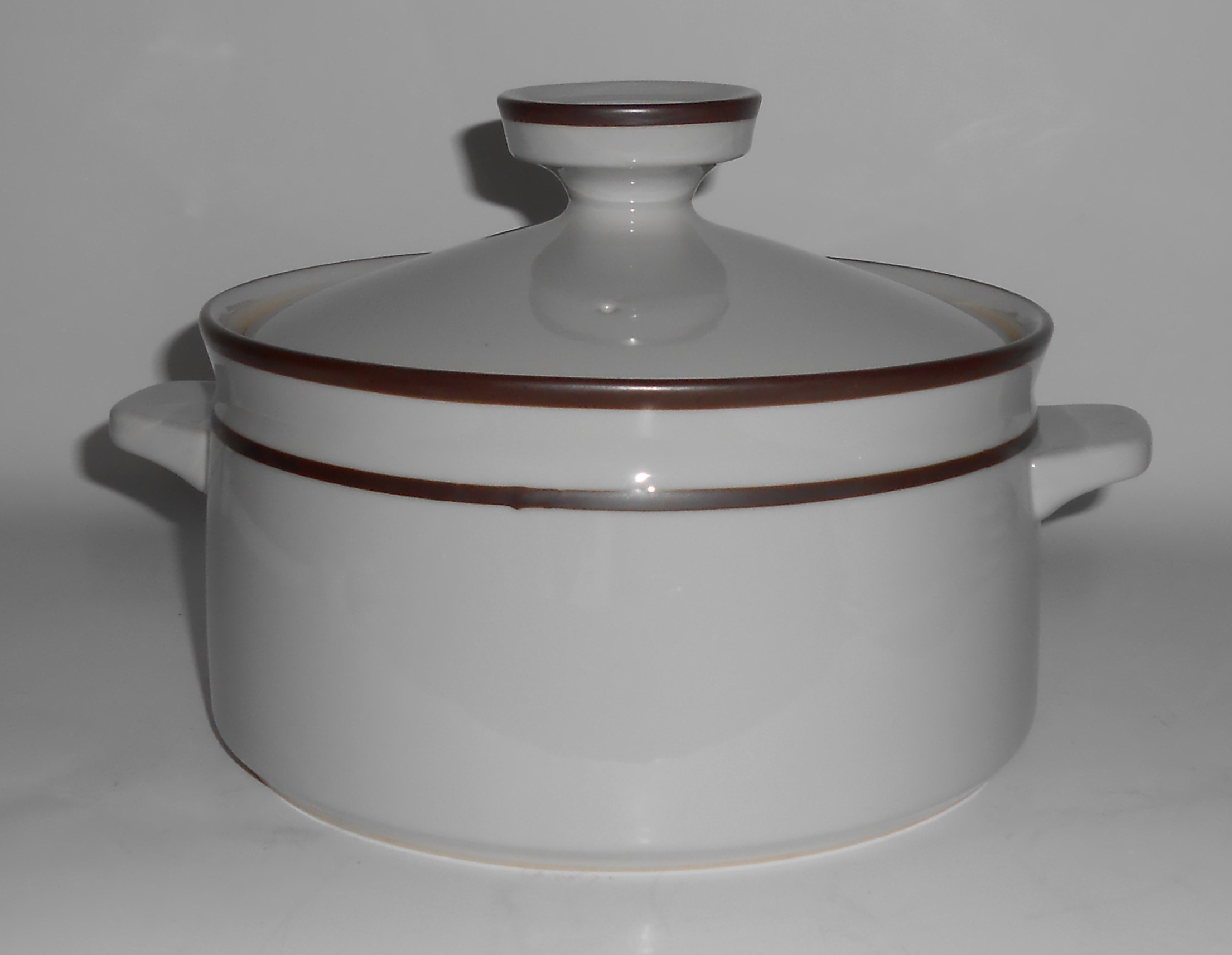 Noritake China Stoneware Tundra 2-1/4 Quart Covered Veg