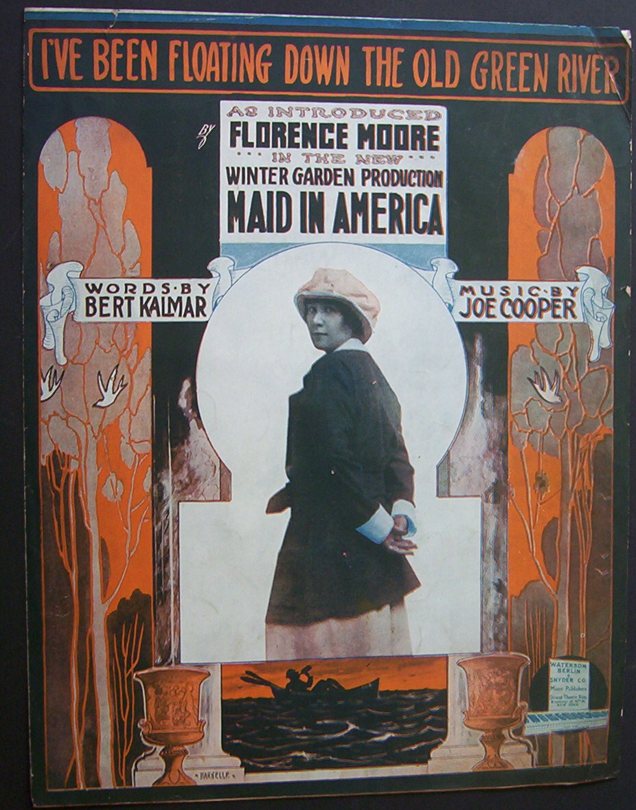 Sheet Music I've Been Floating Down The Old Green River