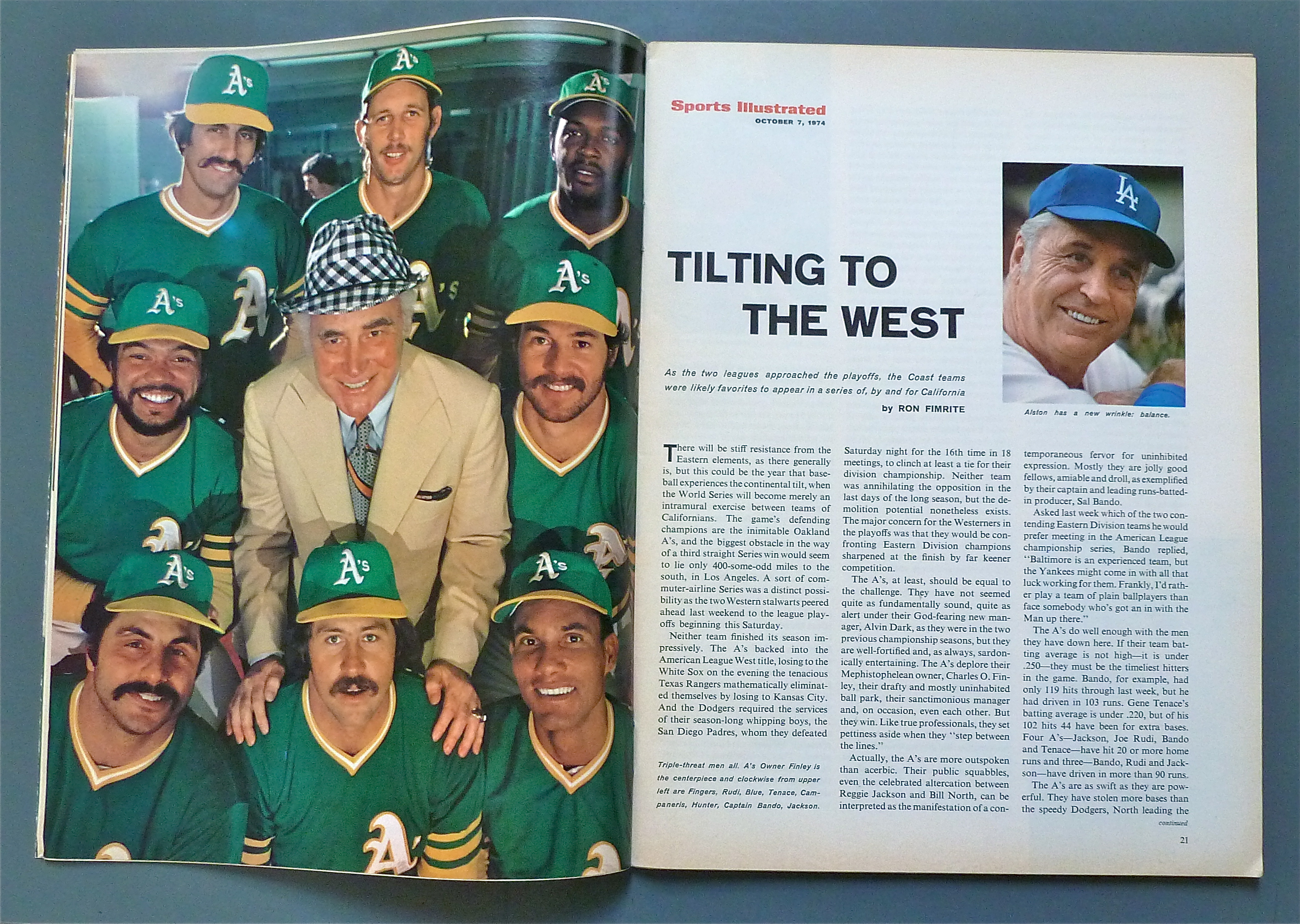 Sports Illustrated-October 7, 1974-Catfish Hunter