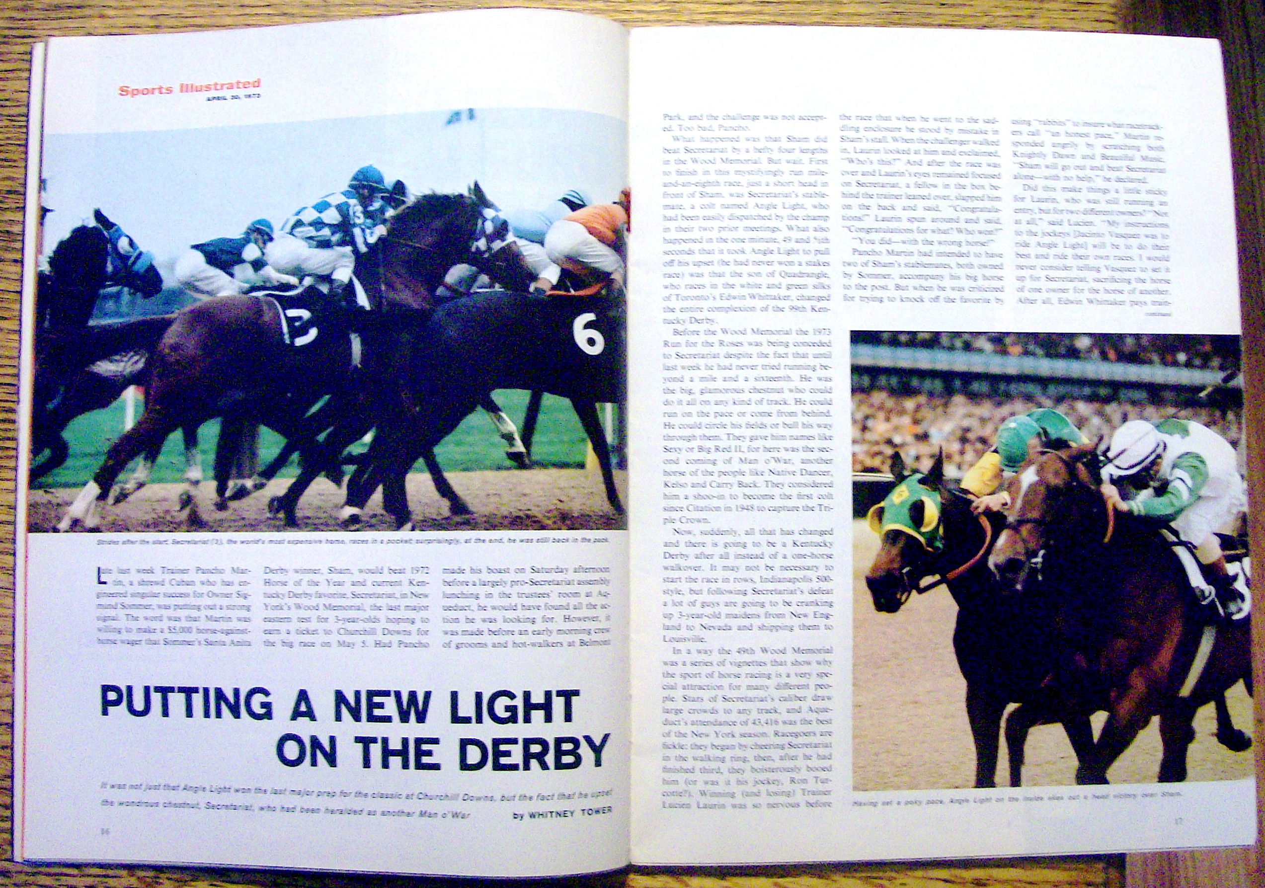 Sports Illustrated Magazine-April 30, 1973-Chris Speier