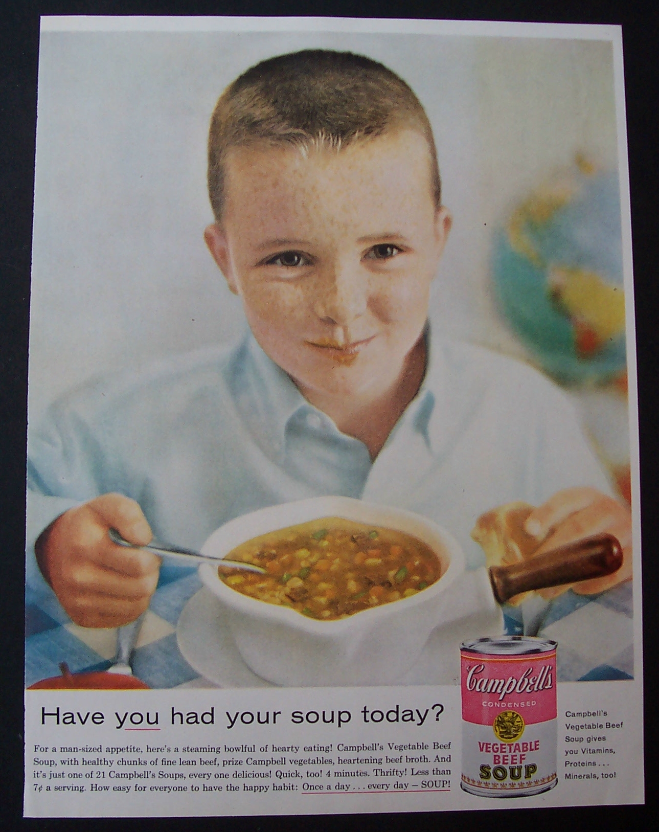 1959 Campbell's Vegetable Beef Soup