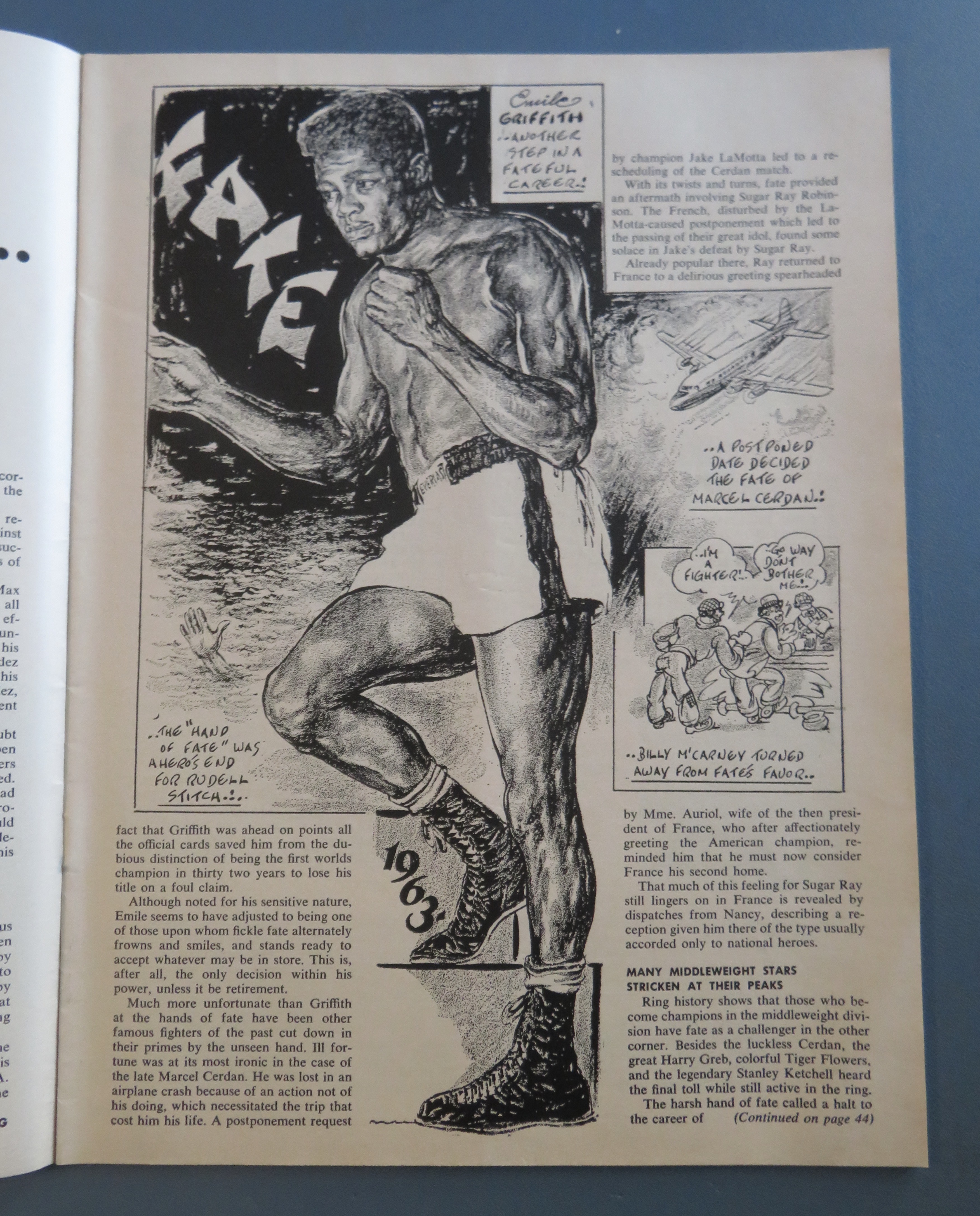 The Ring Magazine April 1963 Incomparable Leonard