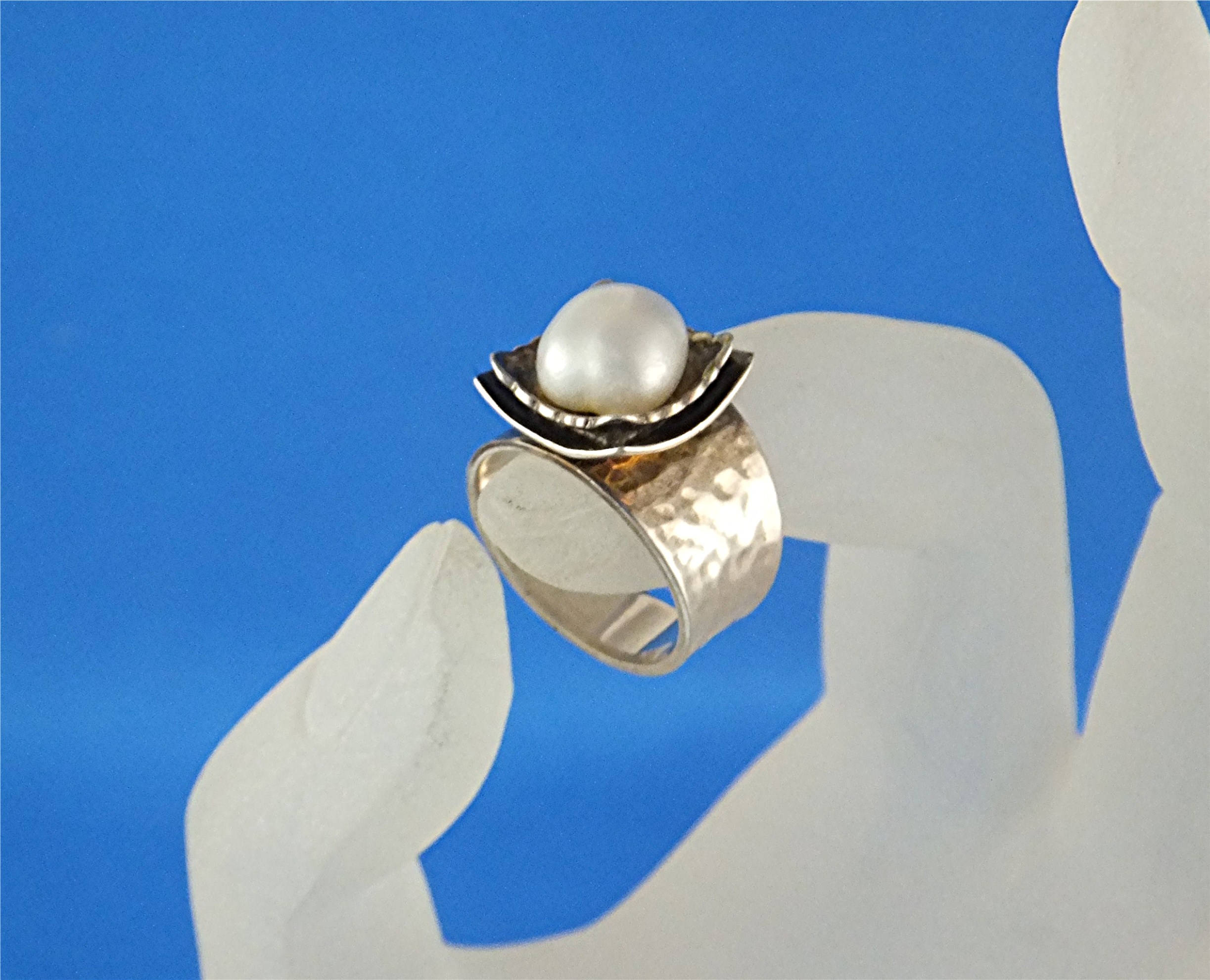 SILPADA Sterling Silver Freshwater 9mm Pearl Retired
