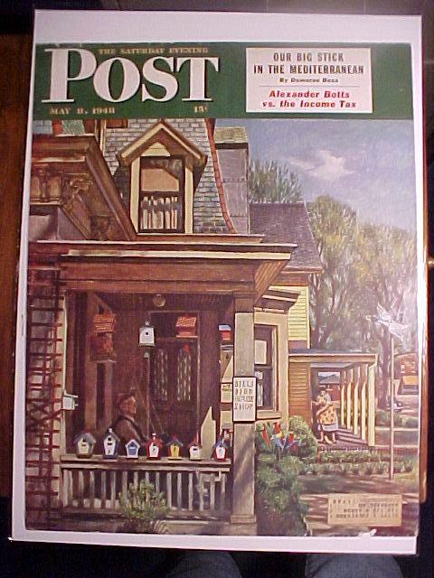 Saturday Evening Post Cover-May 8, 1948-John Falter