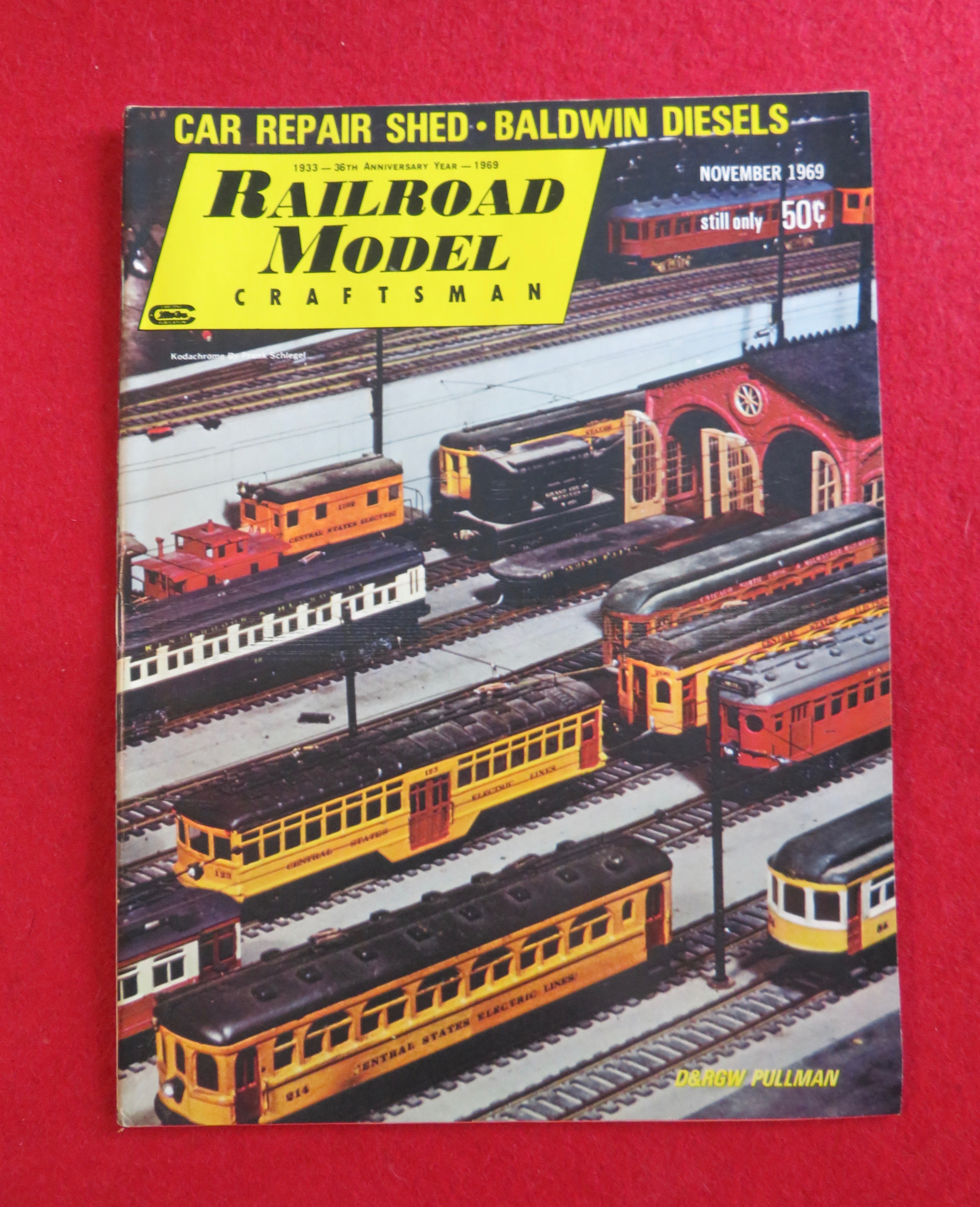 Railroad Model Craftsman Magazine November 1969