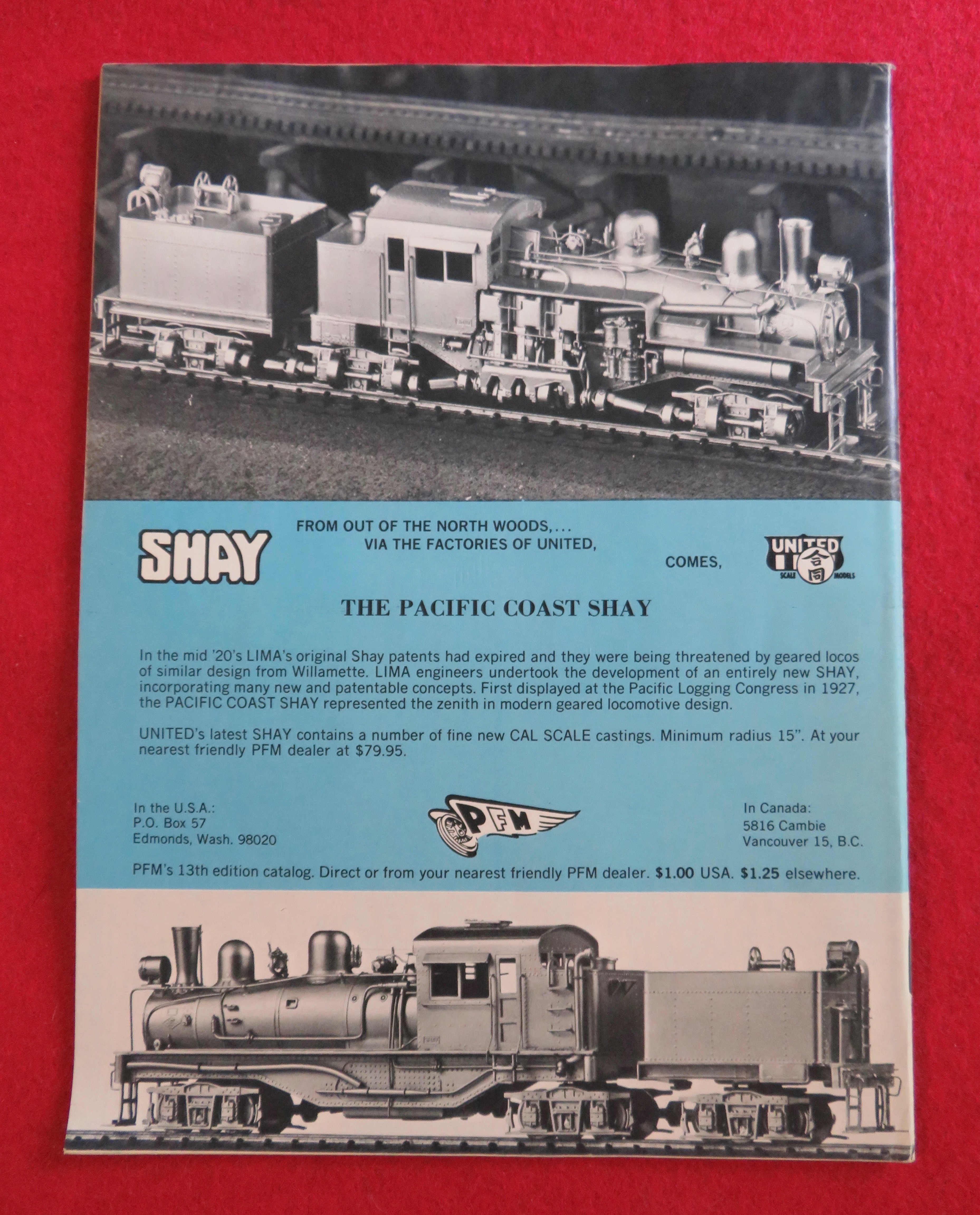 Railroad Model Craftsman Magazine November 1969