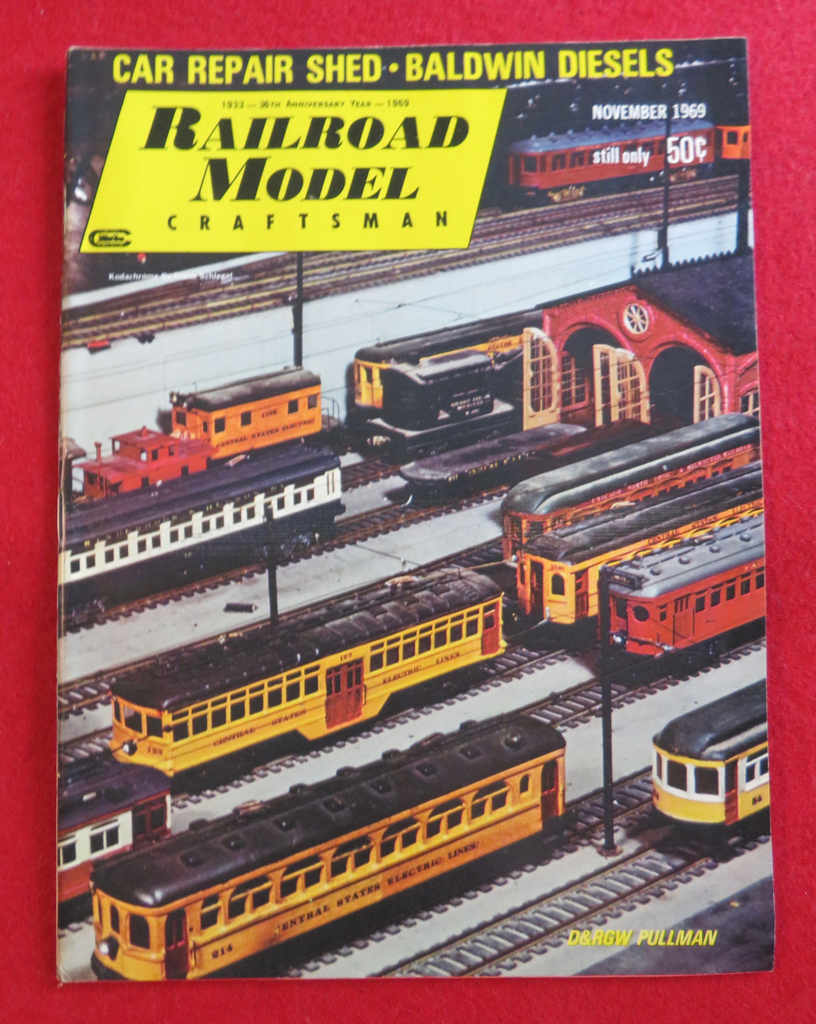 Railroad Model Craftsman Magazine November 1969