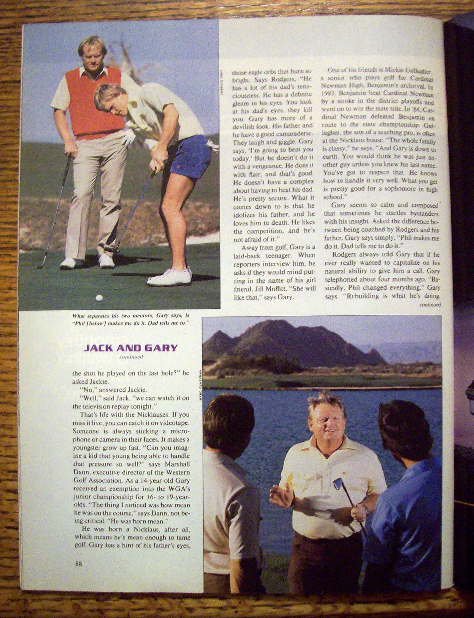 Sports Illustrated Magazine-March 11, 1985-G. Nicklaus