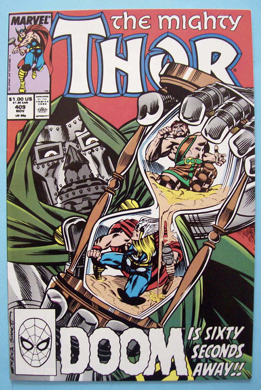 Mighty Thor Comics - Nov 1989 - Doom