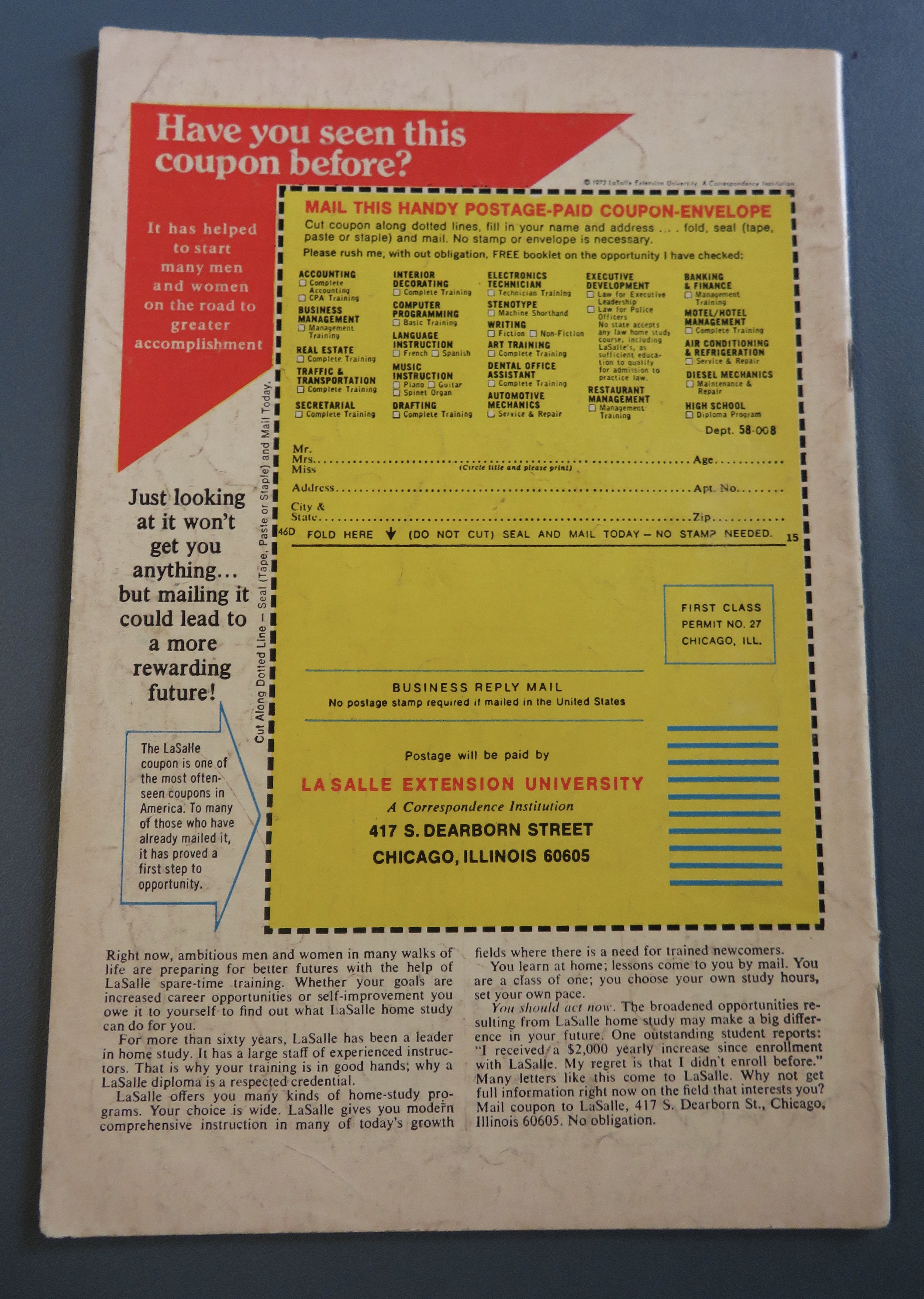 Fantastic Four Comic December 1974 Menace Of Mahkizmo