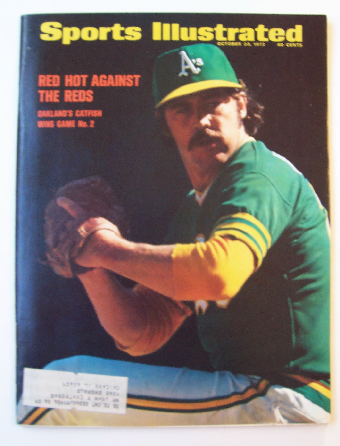 Sports Illustrated Magazine-October 23, 1972-Catfish
