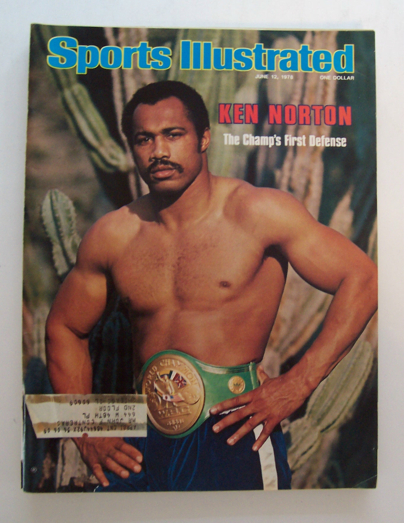 Sports Illustrated Magazine -June 12, 1978- Ken Norton