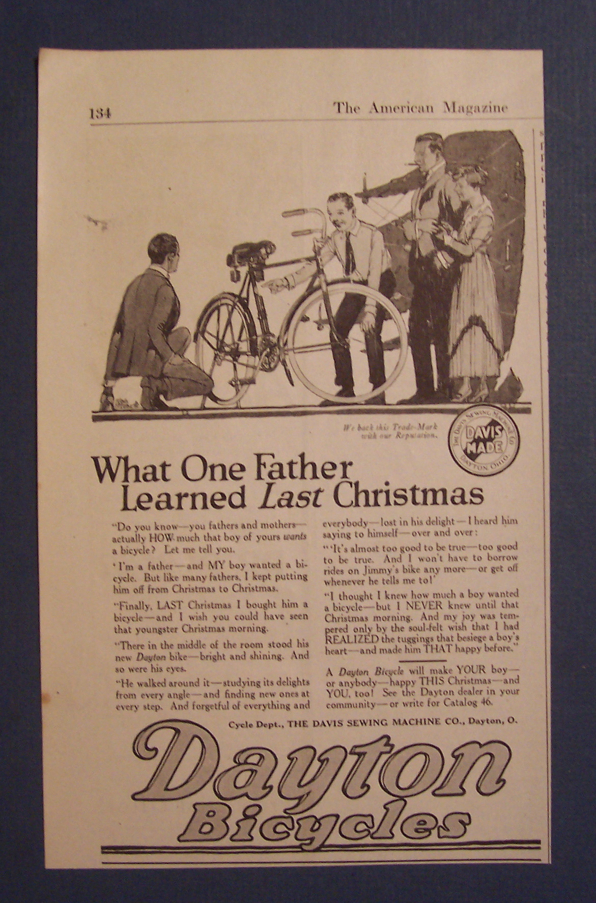1920 Dayton Bicycles