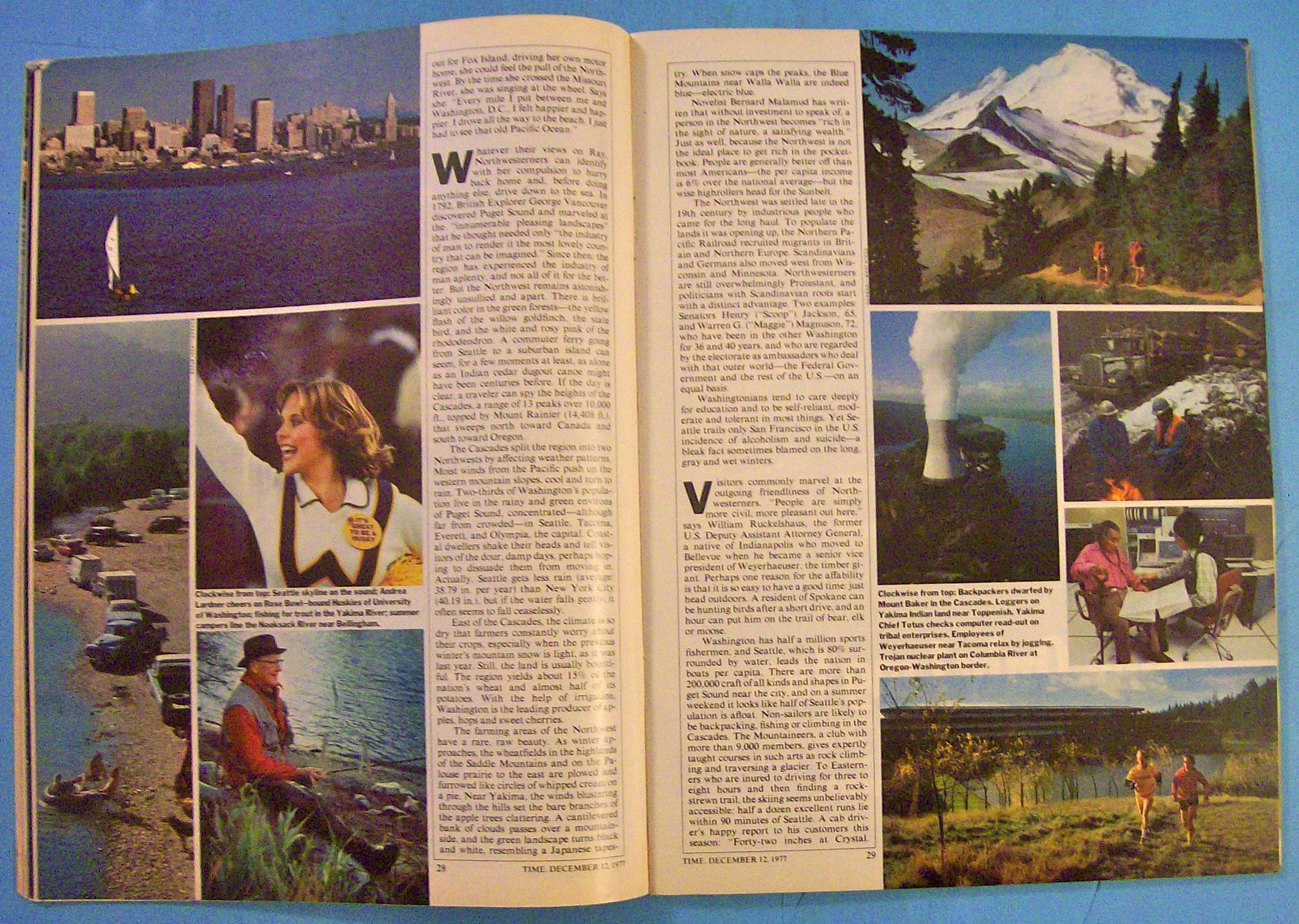 Time Magazine December 12, 1977 Governor Dixy Lee Ray