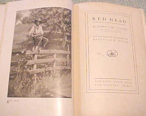 Red Head by John Uri LLoyd 1903 Illustrated by Birch