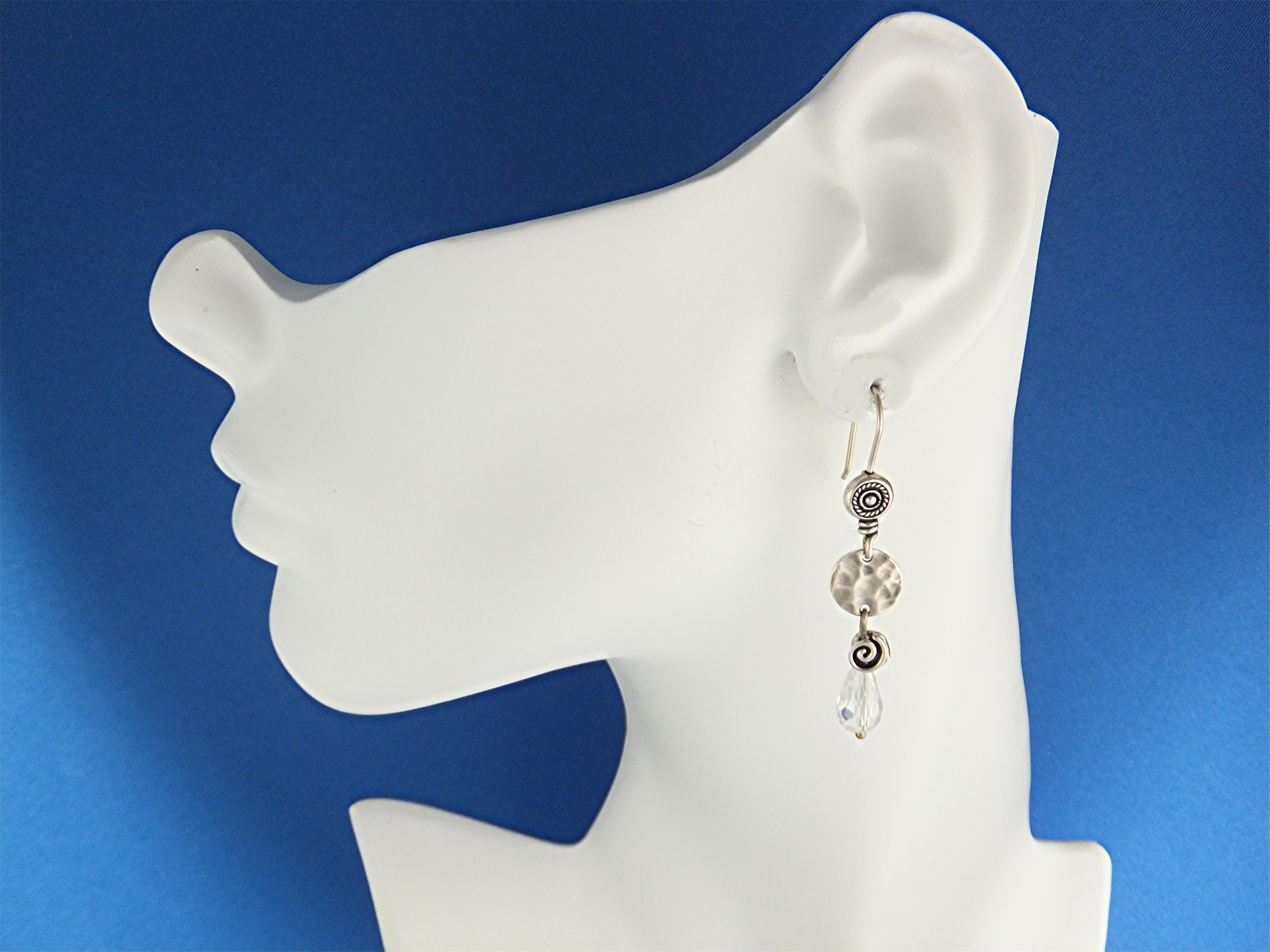 SILPADA Sterling Silver Rock Crystal Earrings