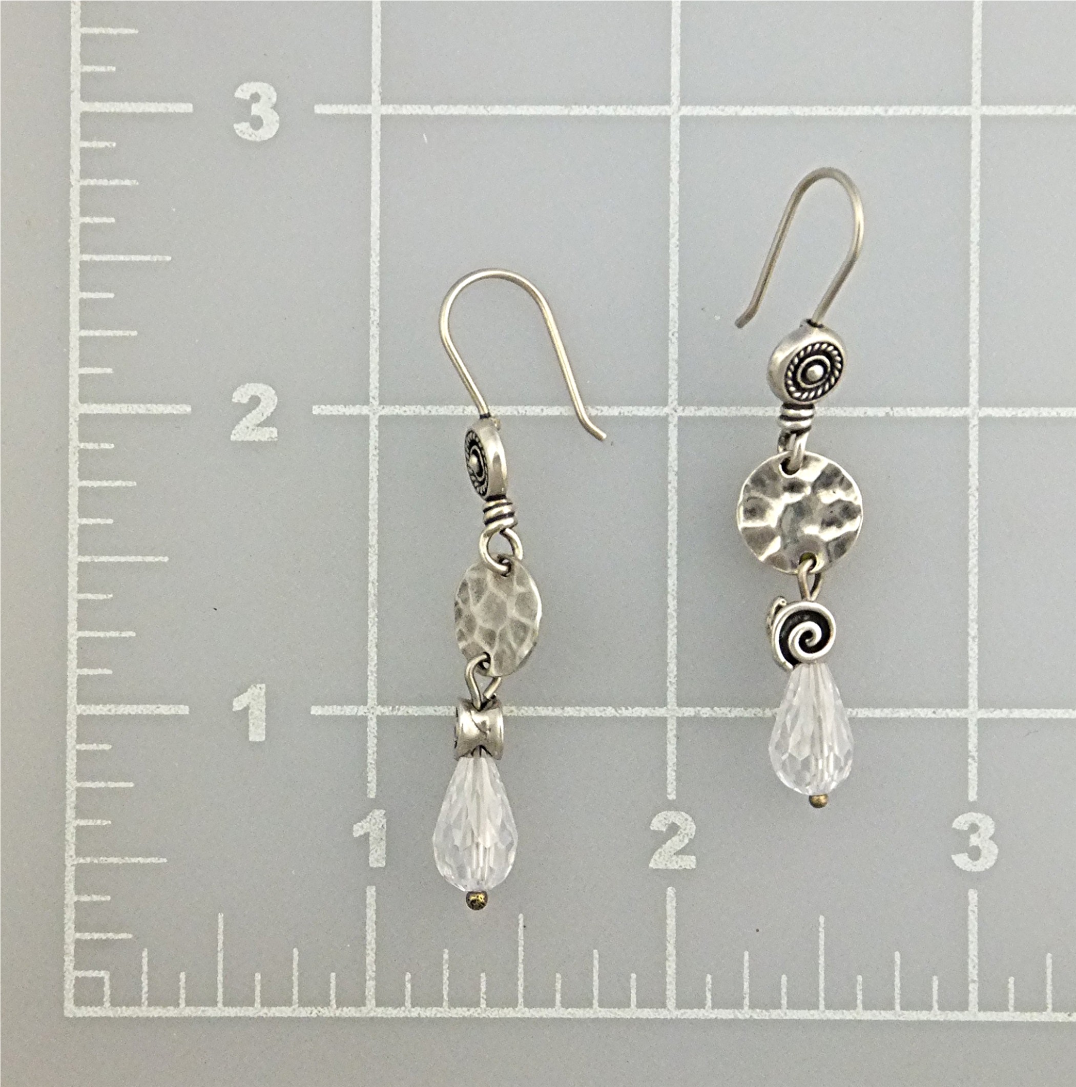 SILPADA Sterling Silver Rock Crystal Earrings