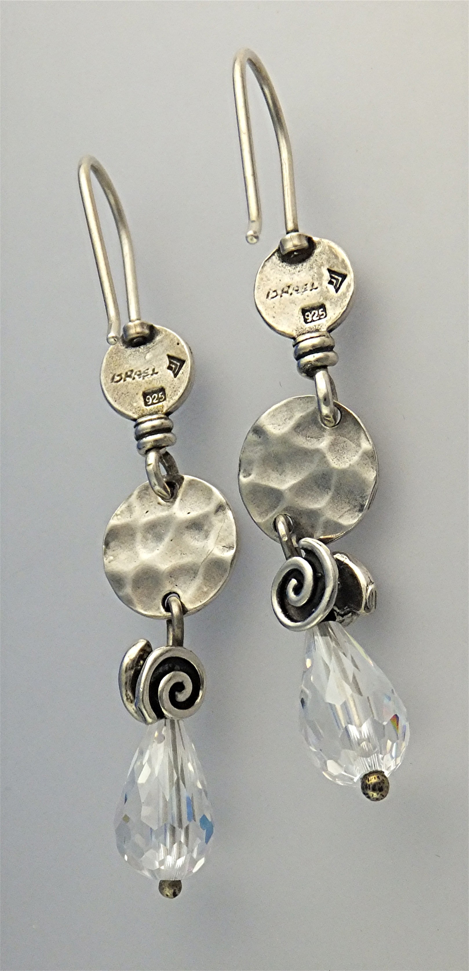 SILPADA Sterling Silver Rock Crystal Earrings
