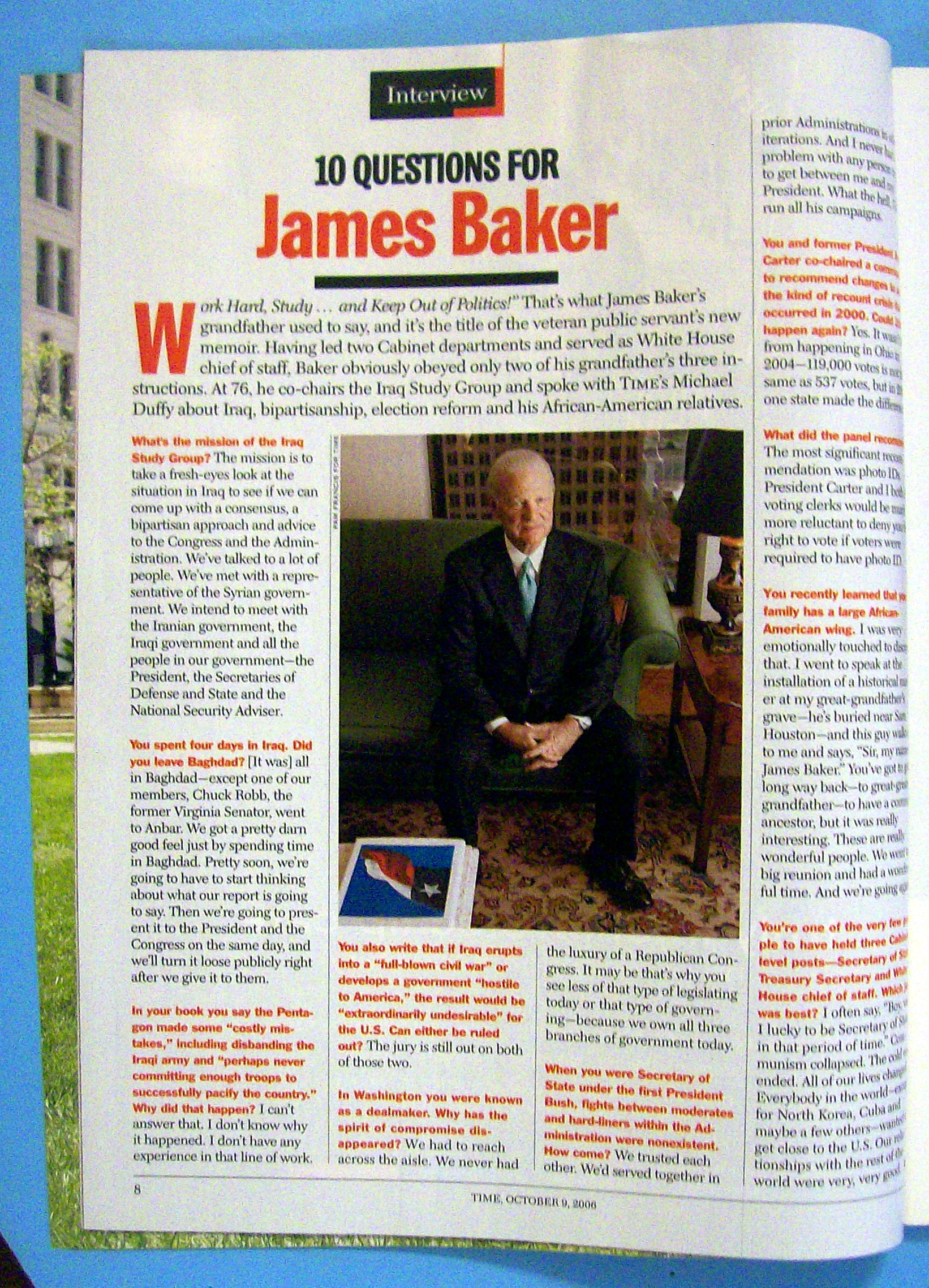Time Magazine October 9, 2006 How We Became Human