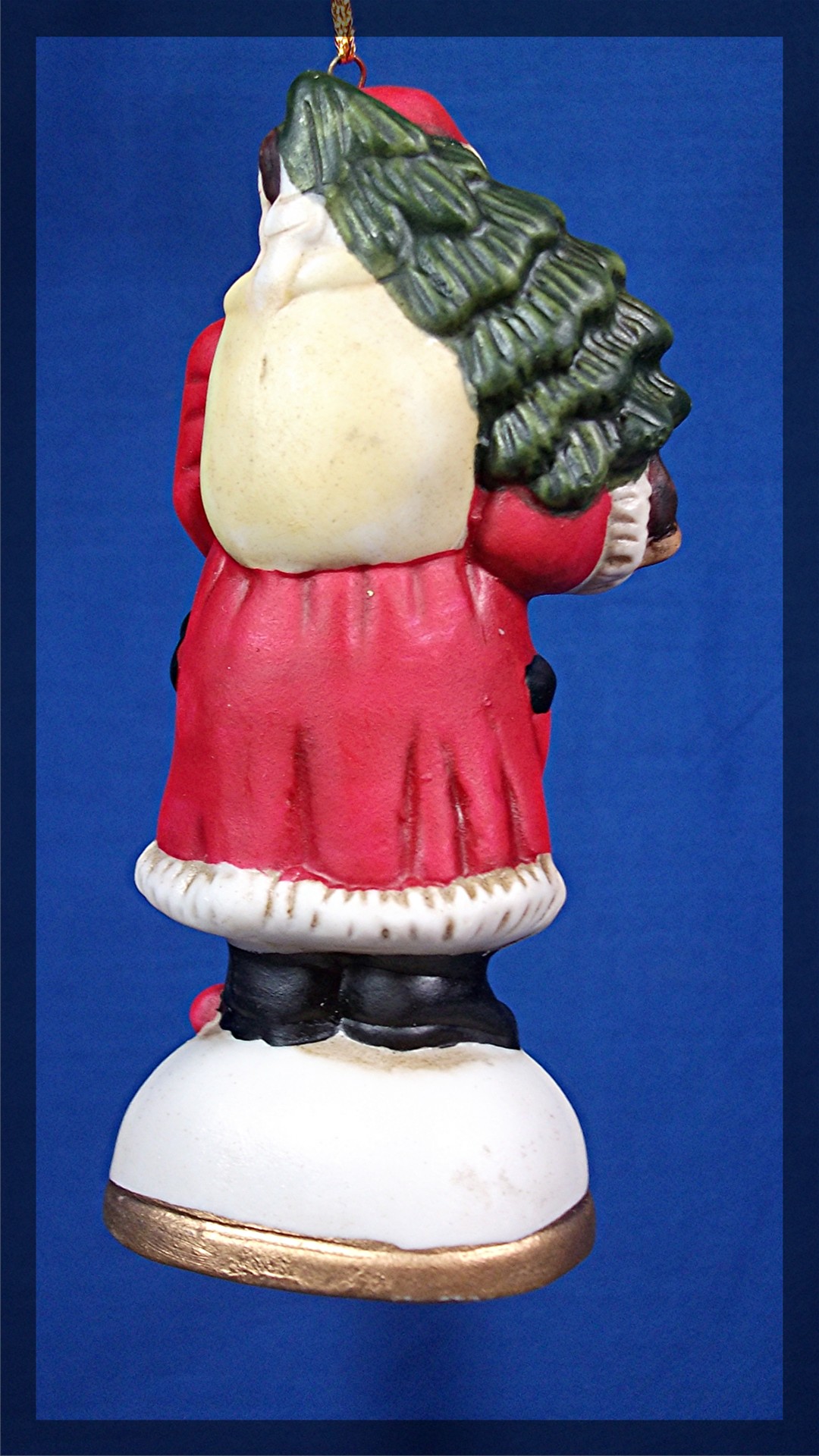 1919 Santa Claus Christmas Ornament