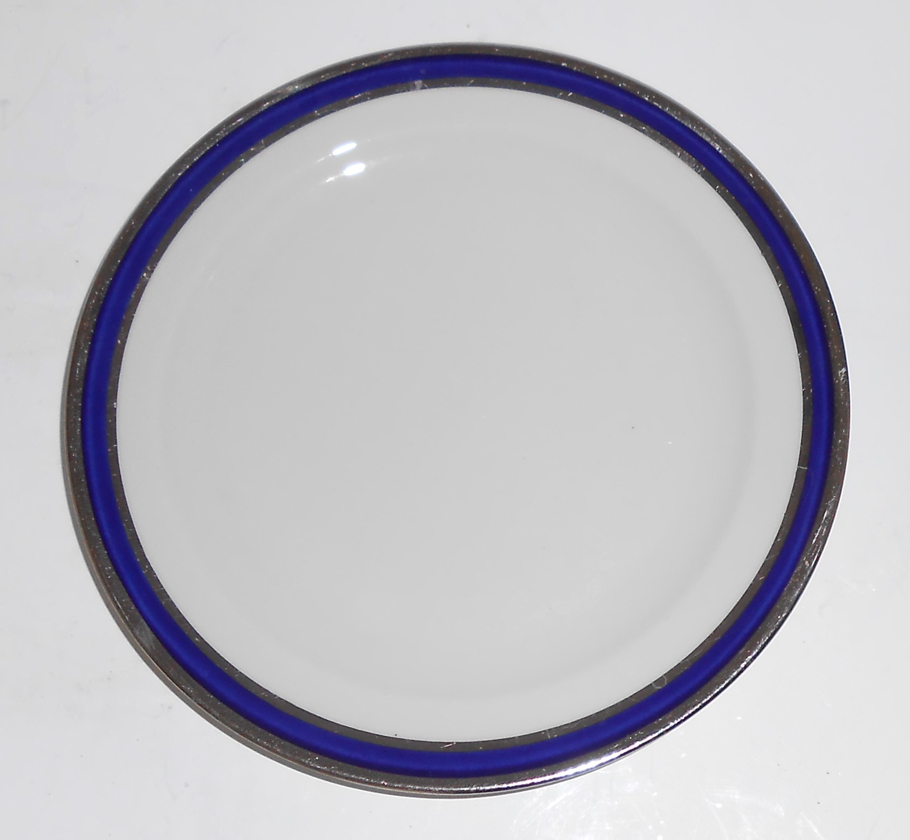 Sterling China American Airlines Cobalt W/Platinum Band