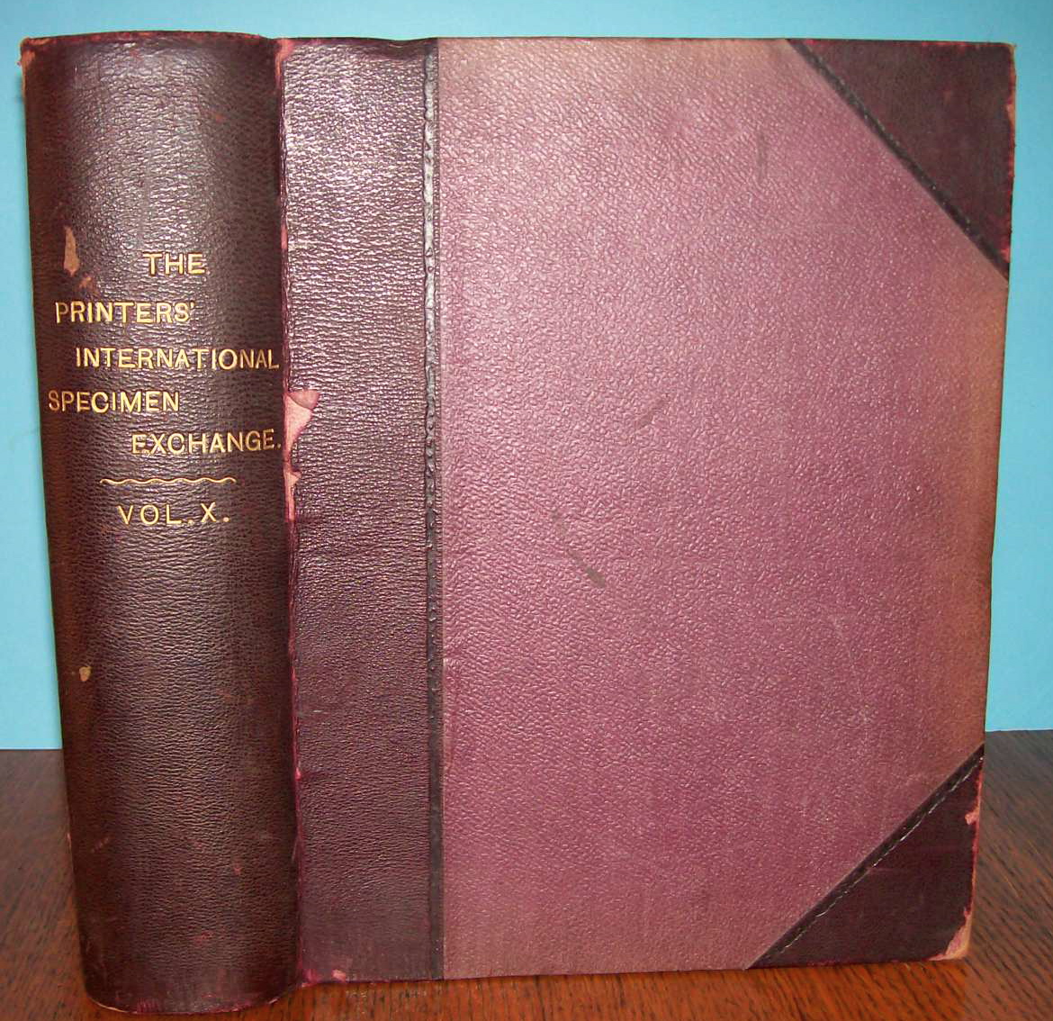 1889 The Printers' International Specimen Exchange X